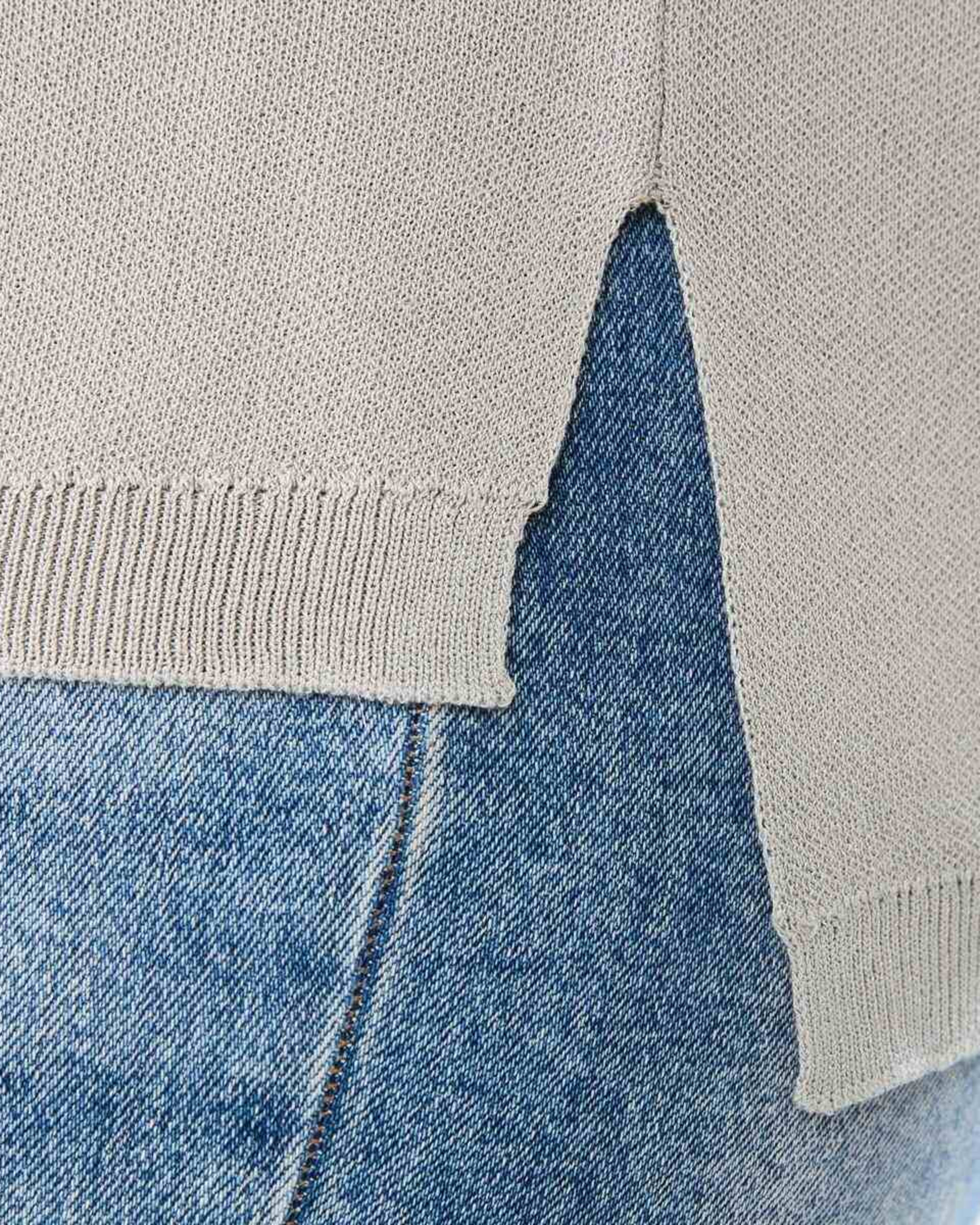 6 Curve Short Sleeve True Knit Top FADED TAUPE, 6 of 6