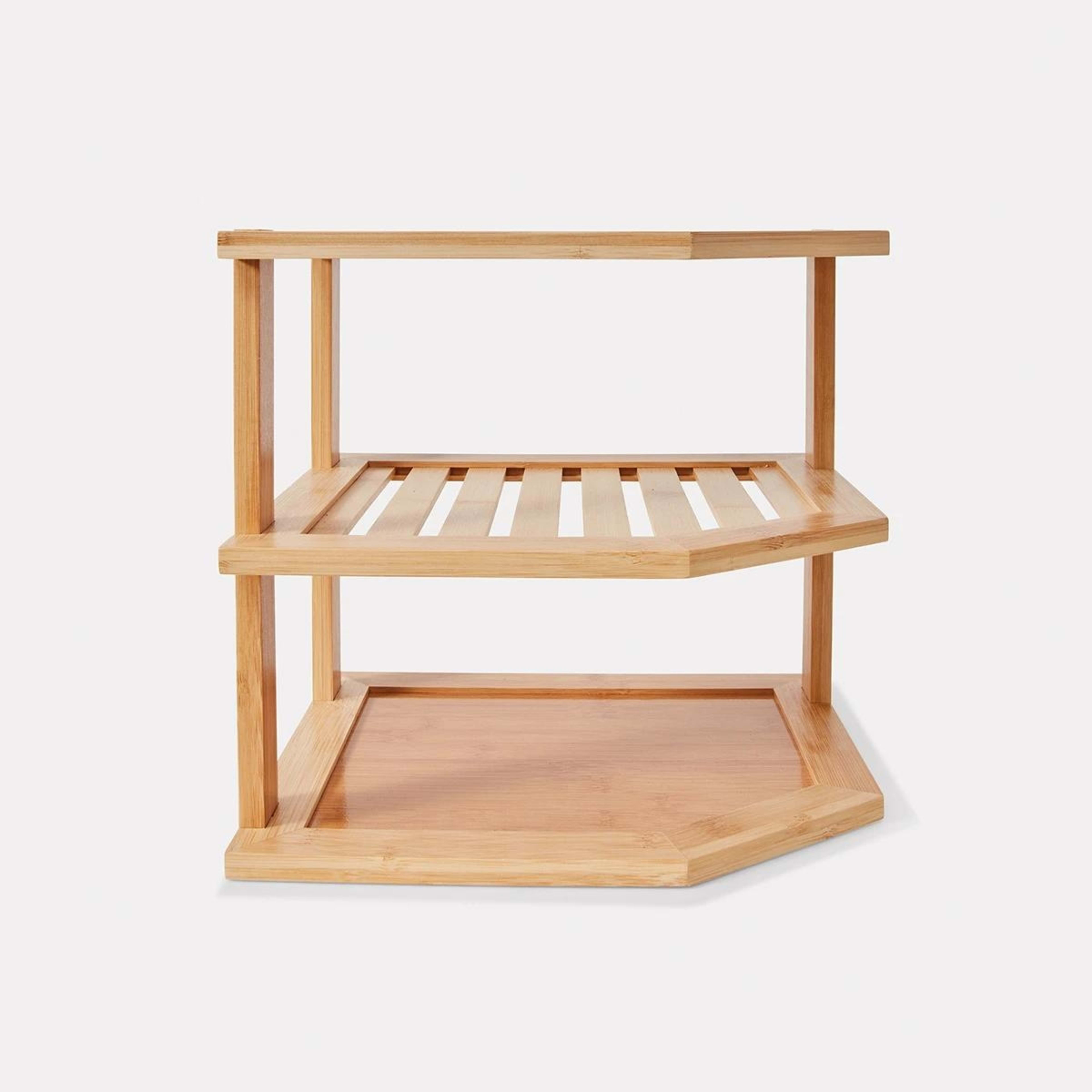 4 3 Tier Bamboo Pantry Shelf, 4 of 5