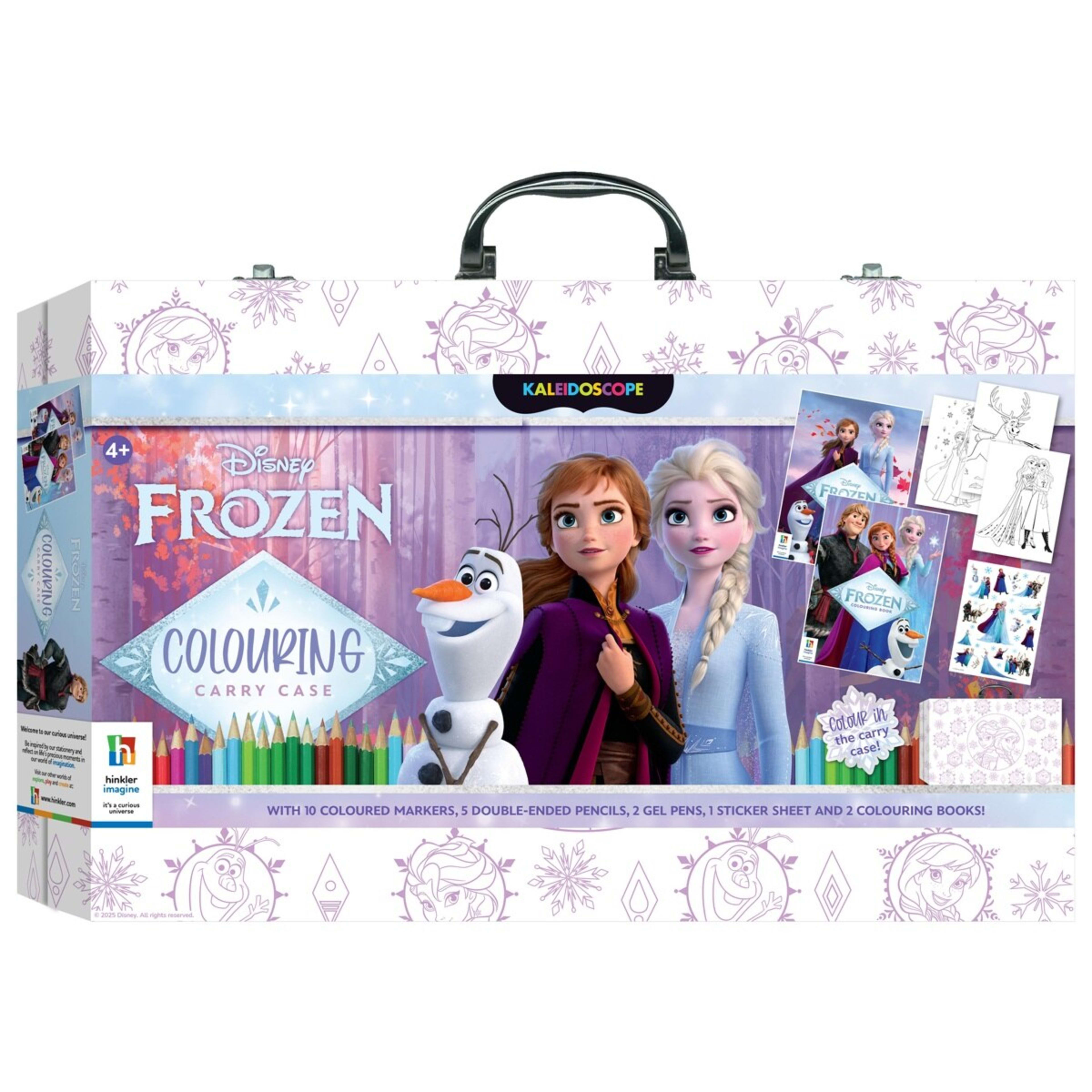 1 Kaleidoscope Disney Frozen Colouring Carry Case