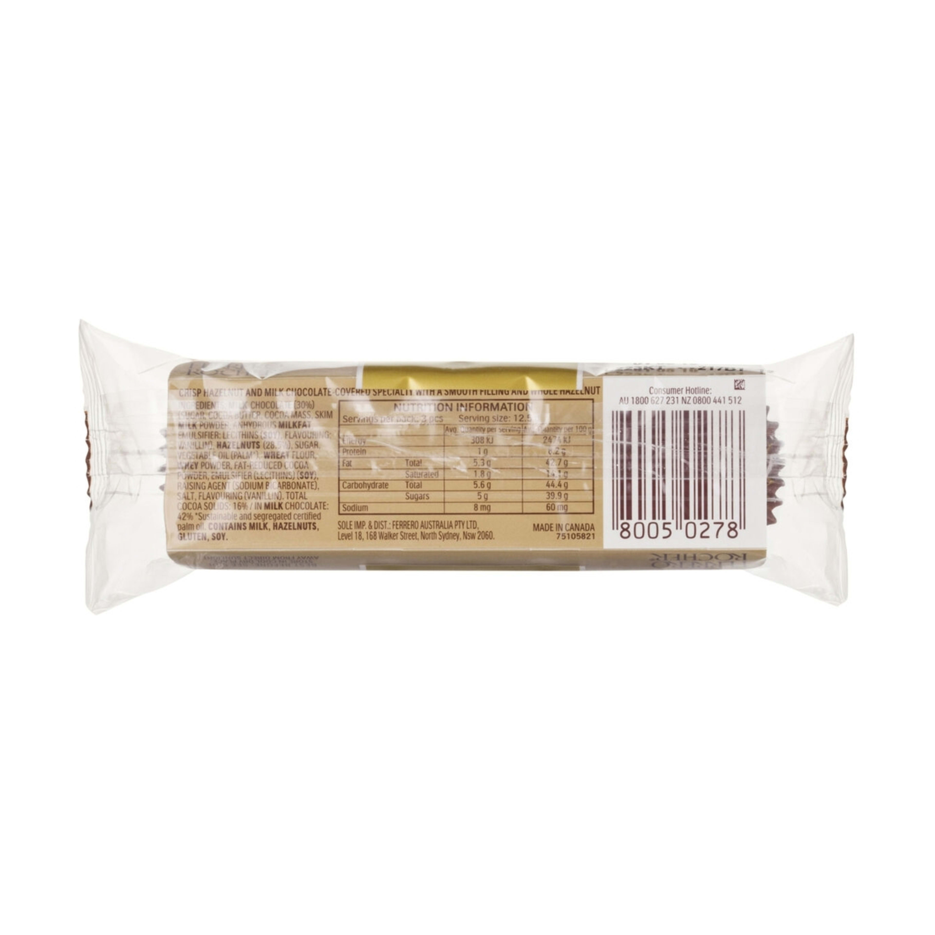 3 3 Pack Ferrero Rocher Chocolate 37.5g, 3 of 5