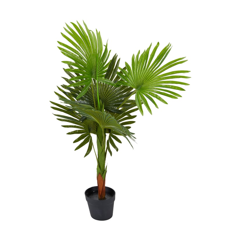 Artificial Fan Palm Plant Kmart