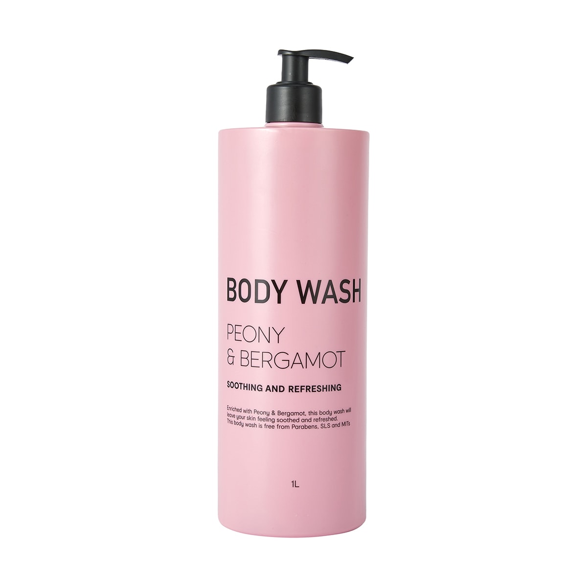 Body Wash 1L Peony and Bergamot Kmart