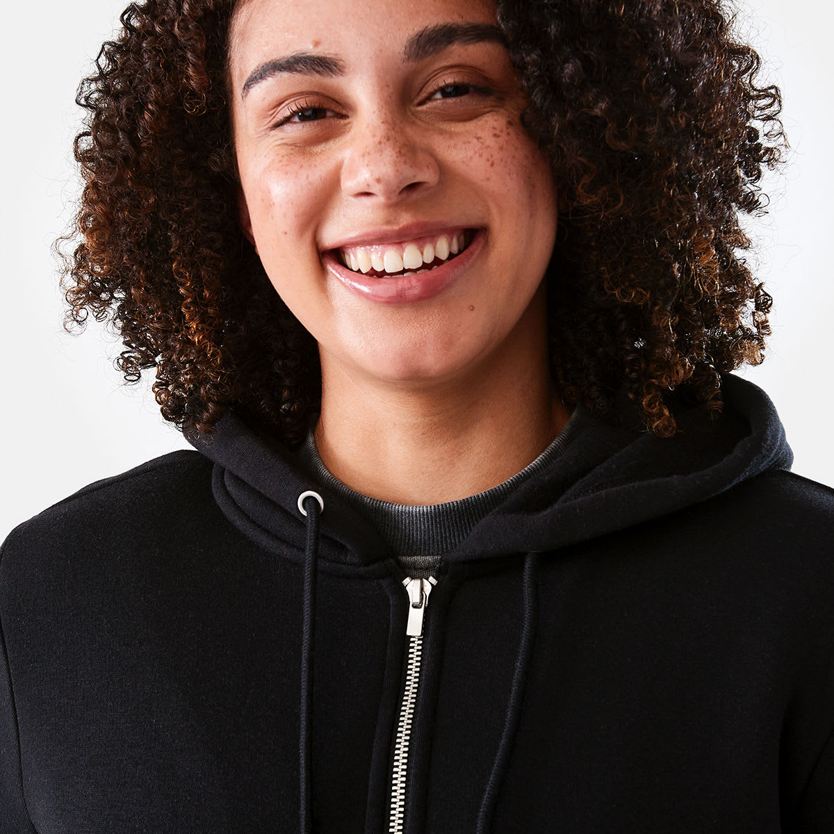 Long Sleeve Zip Through Hoodie Kmart