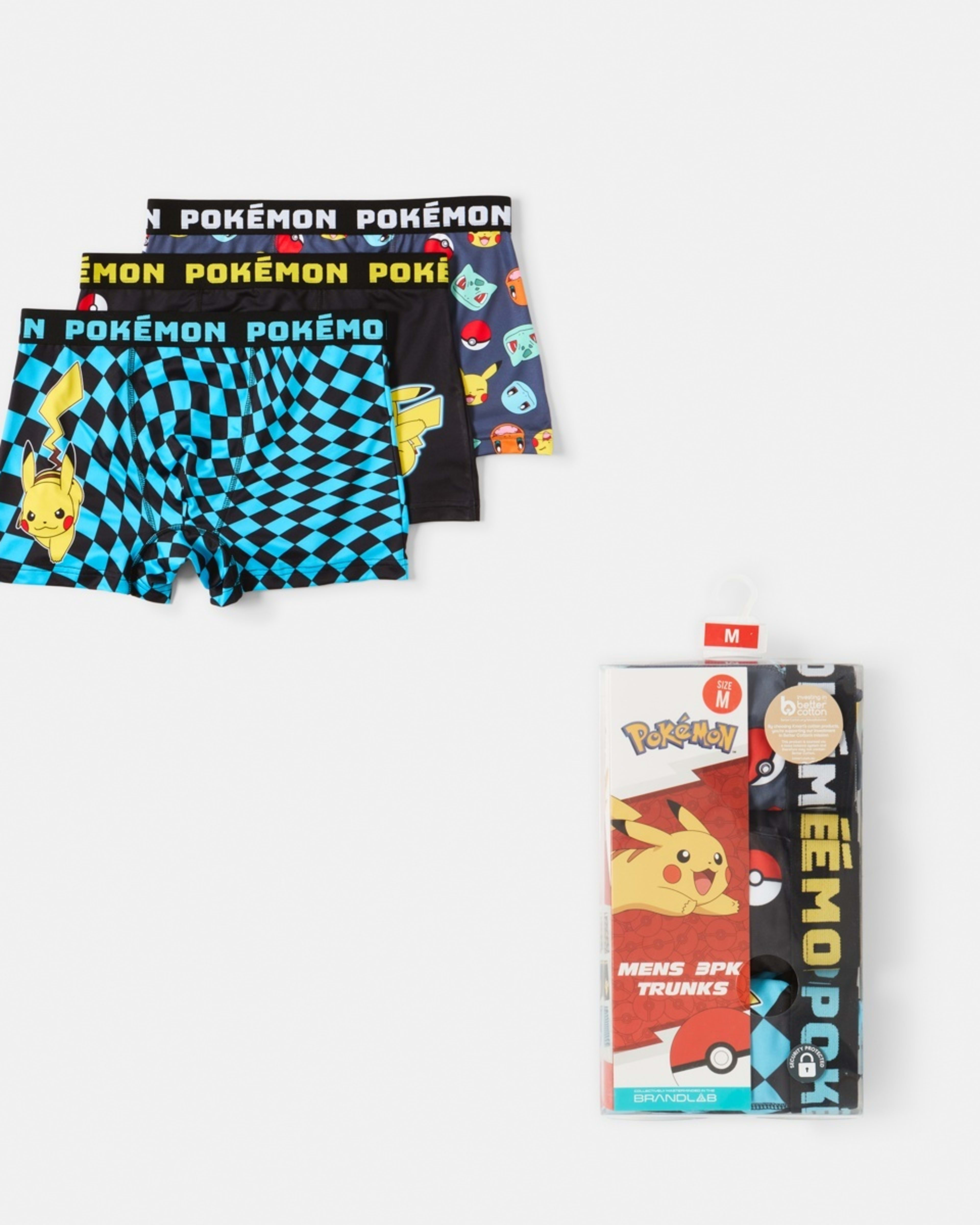 1 3 Pack Pokemon License Trunks Pokemon, 1 of 10