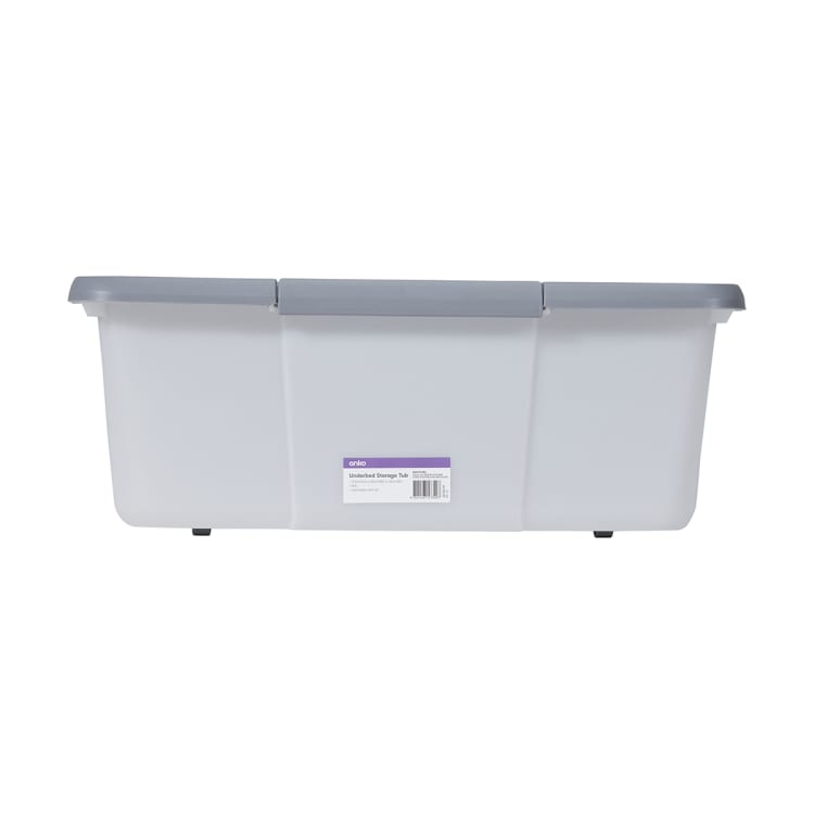 40L Underbed Storage Tub on Wheels Kmart