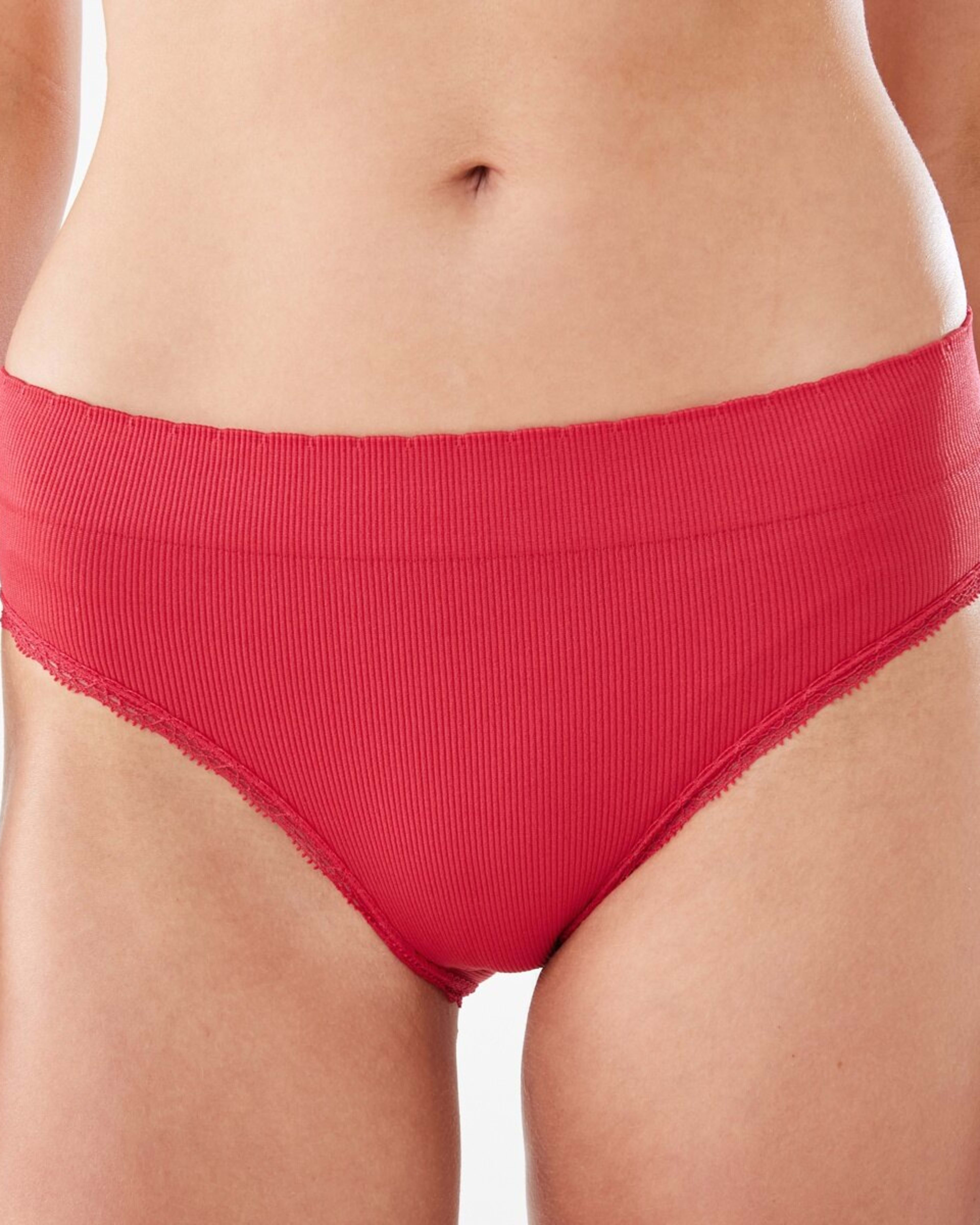 4 3 Pack Seamfree Bikini Briefs Love Frl, 4 of 9
