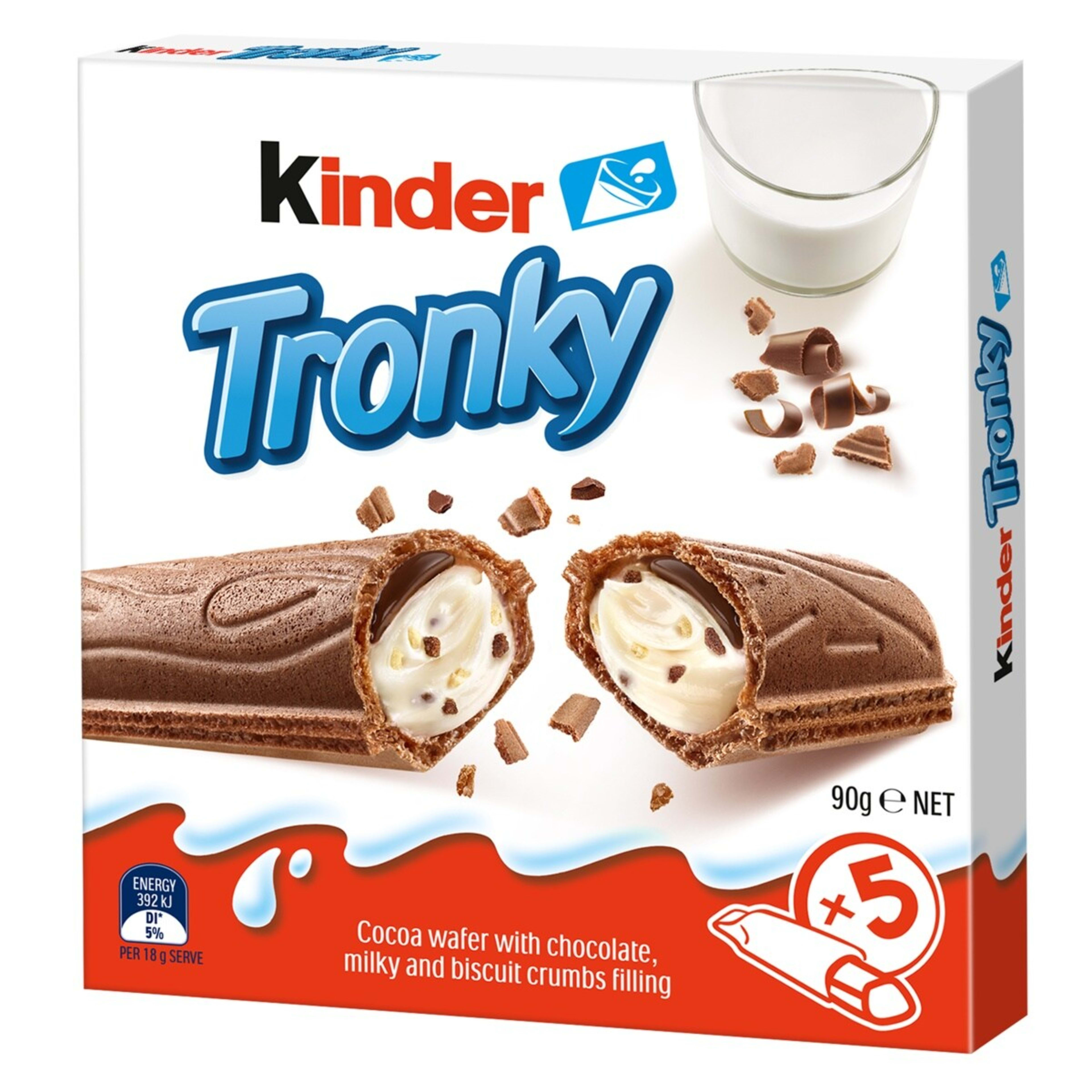 1 5 Pack Kinder Tronky Bar 90g