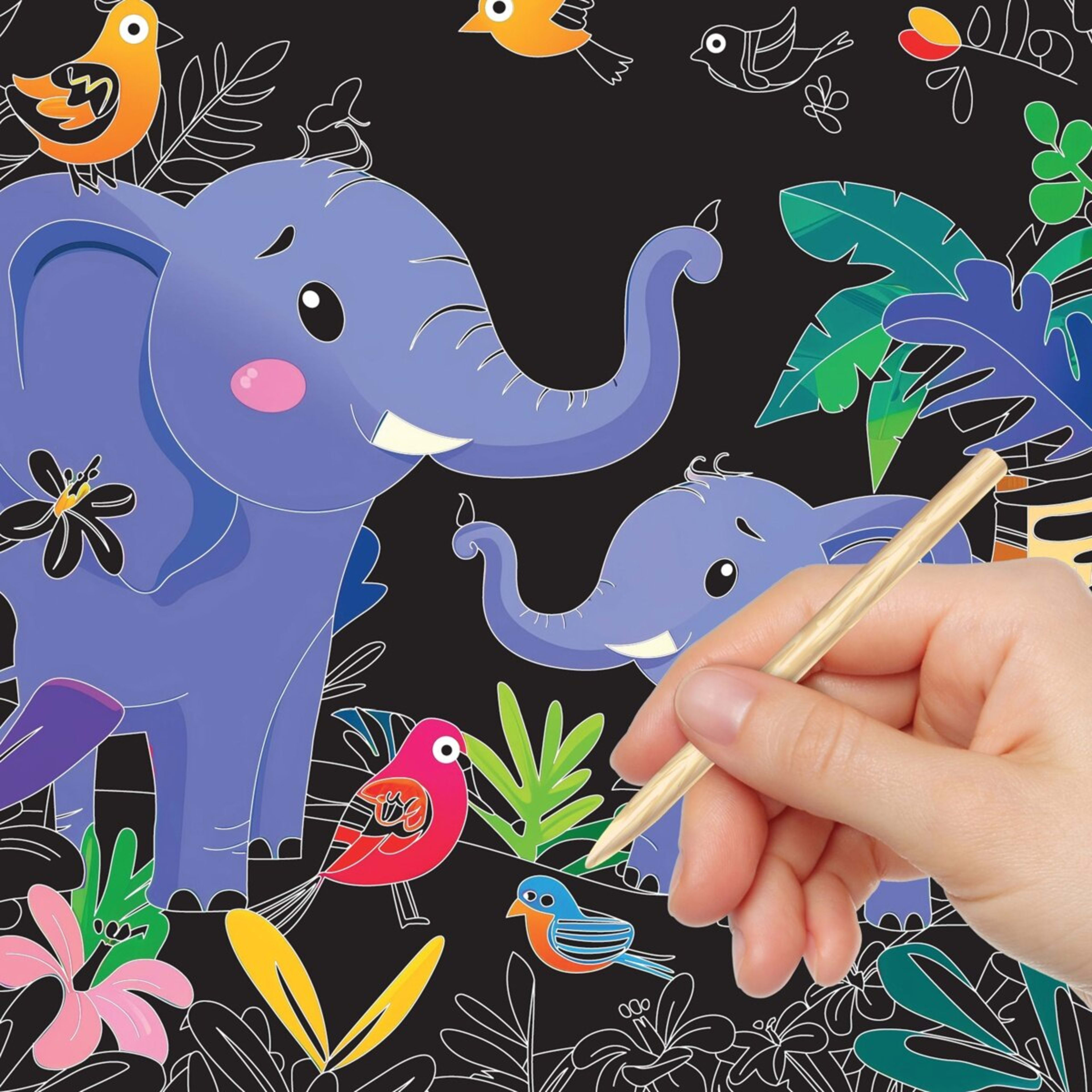 4 Scratch Surprise Jungle Joy​​ - Book, 4 of 5