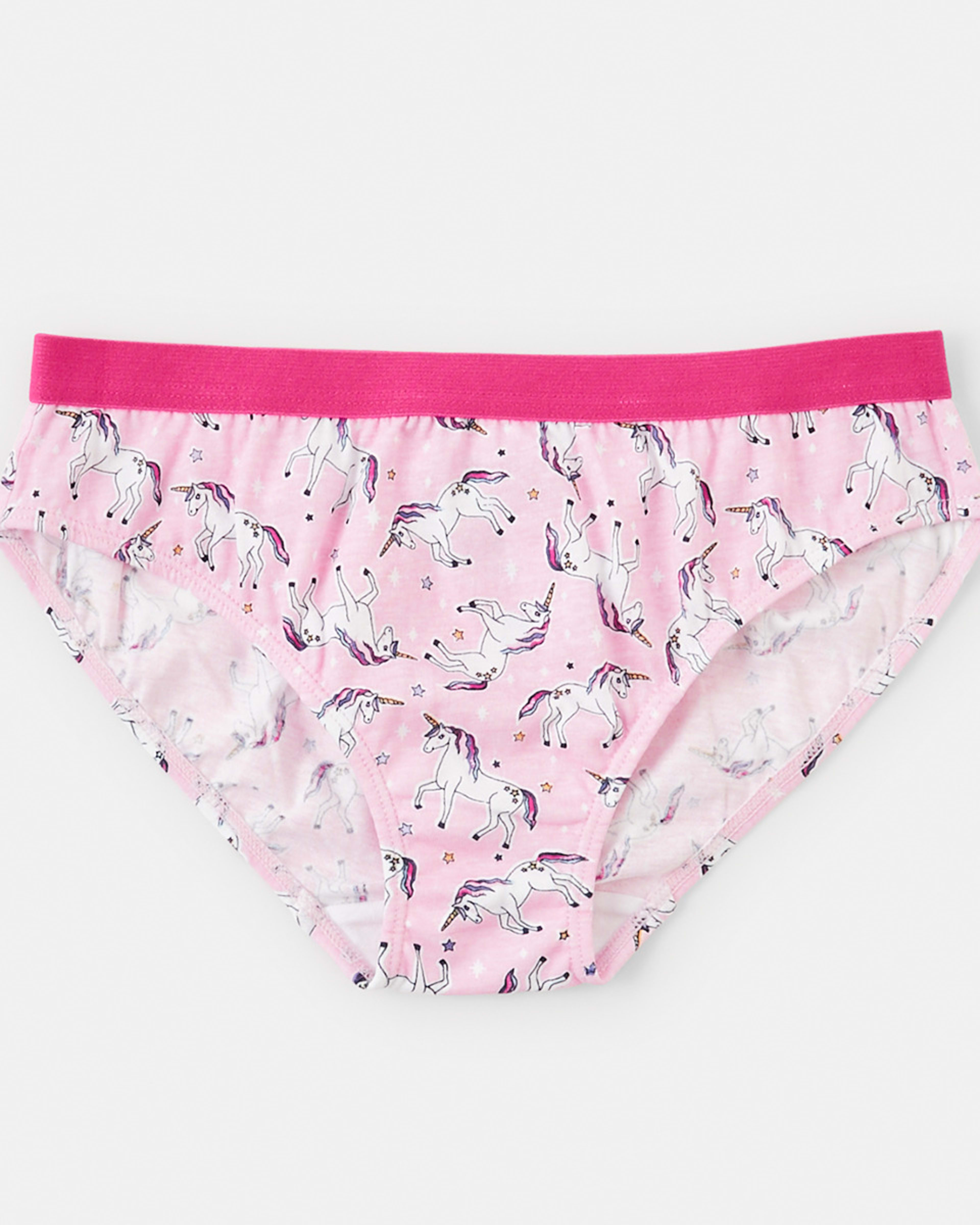 3 7 Pack Print Briefs Unicorn 24, 3 of 10