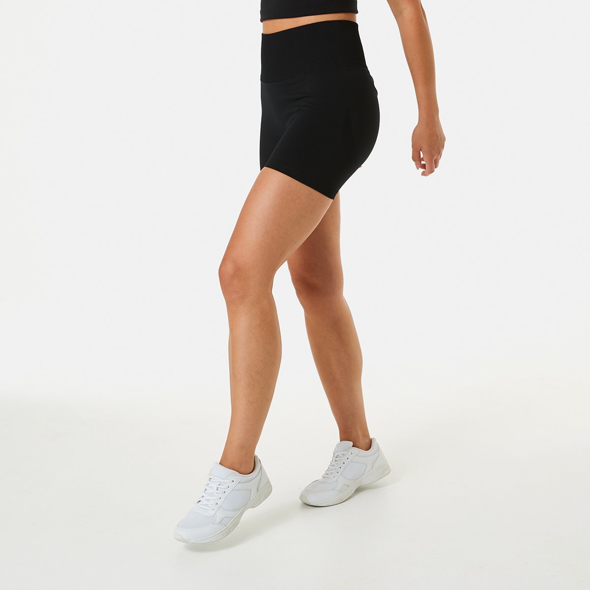 Active Womens HiRise Scrunch Shorts Kmart