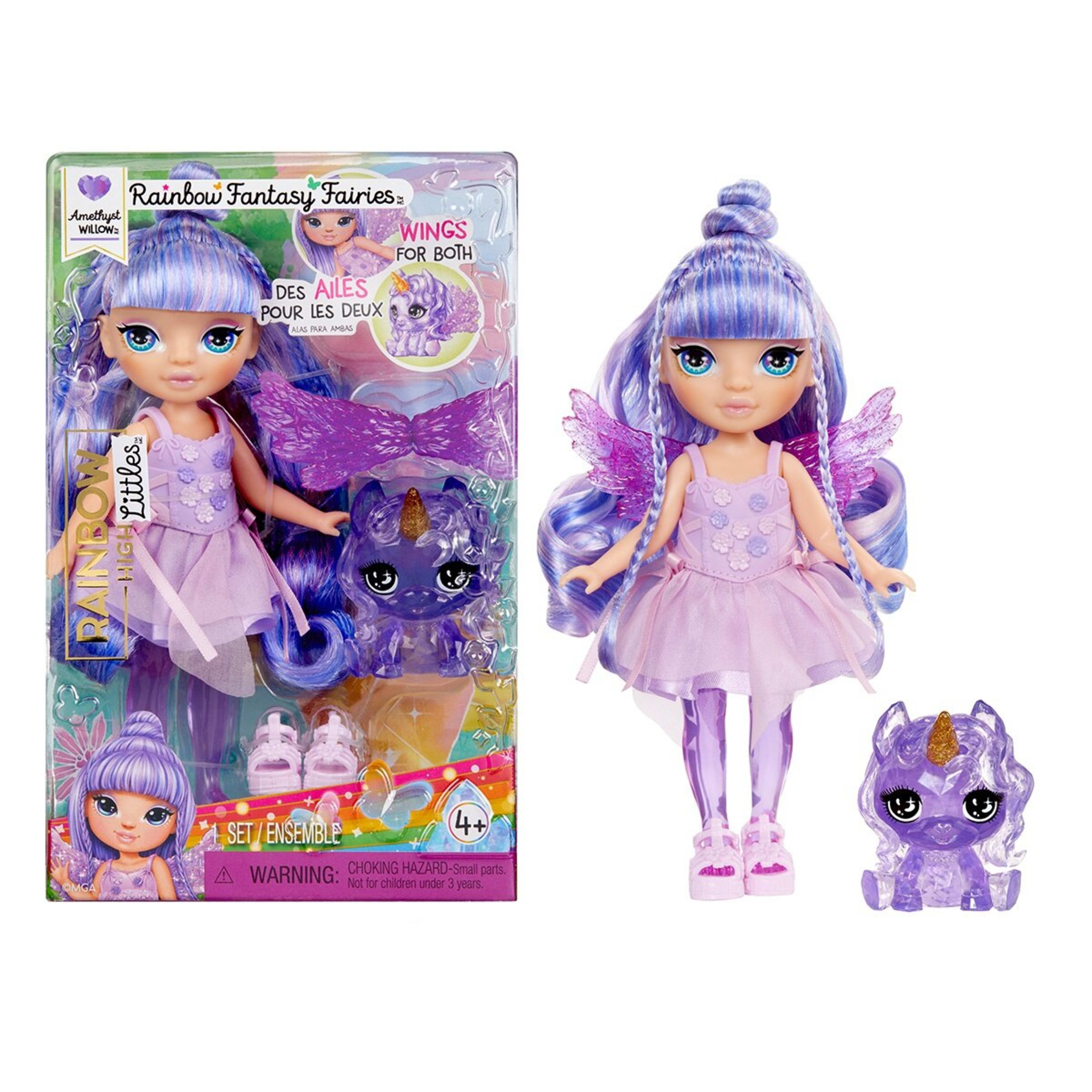 2 Rainbow High Littles: Rainbow Fantasy Fairies Doll Playset - Assorted, 2 of 6