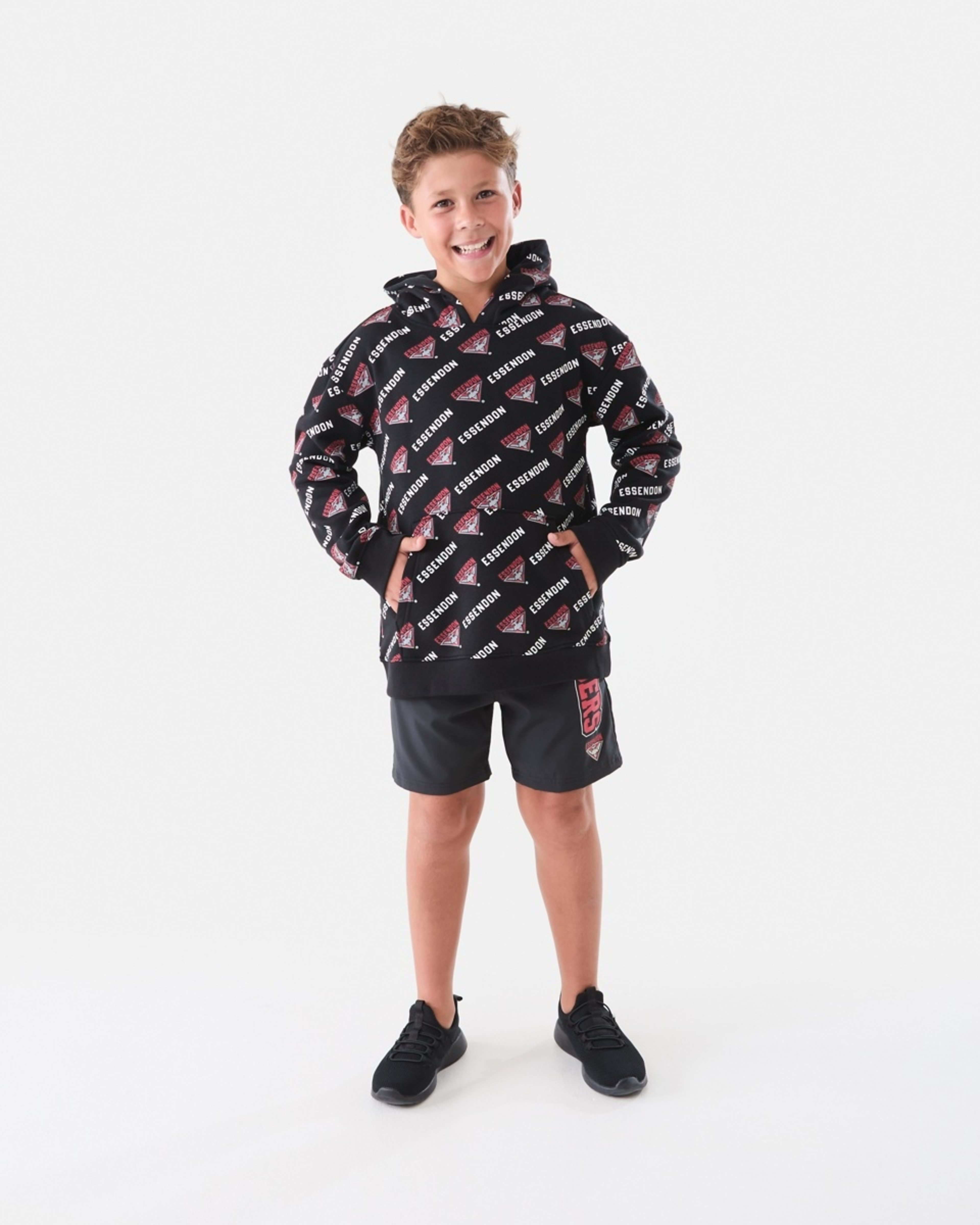 9 Official AFL Kids All Over Print Hoodie Essendon, 9 of 10