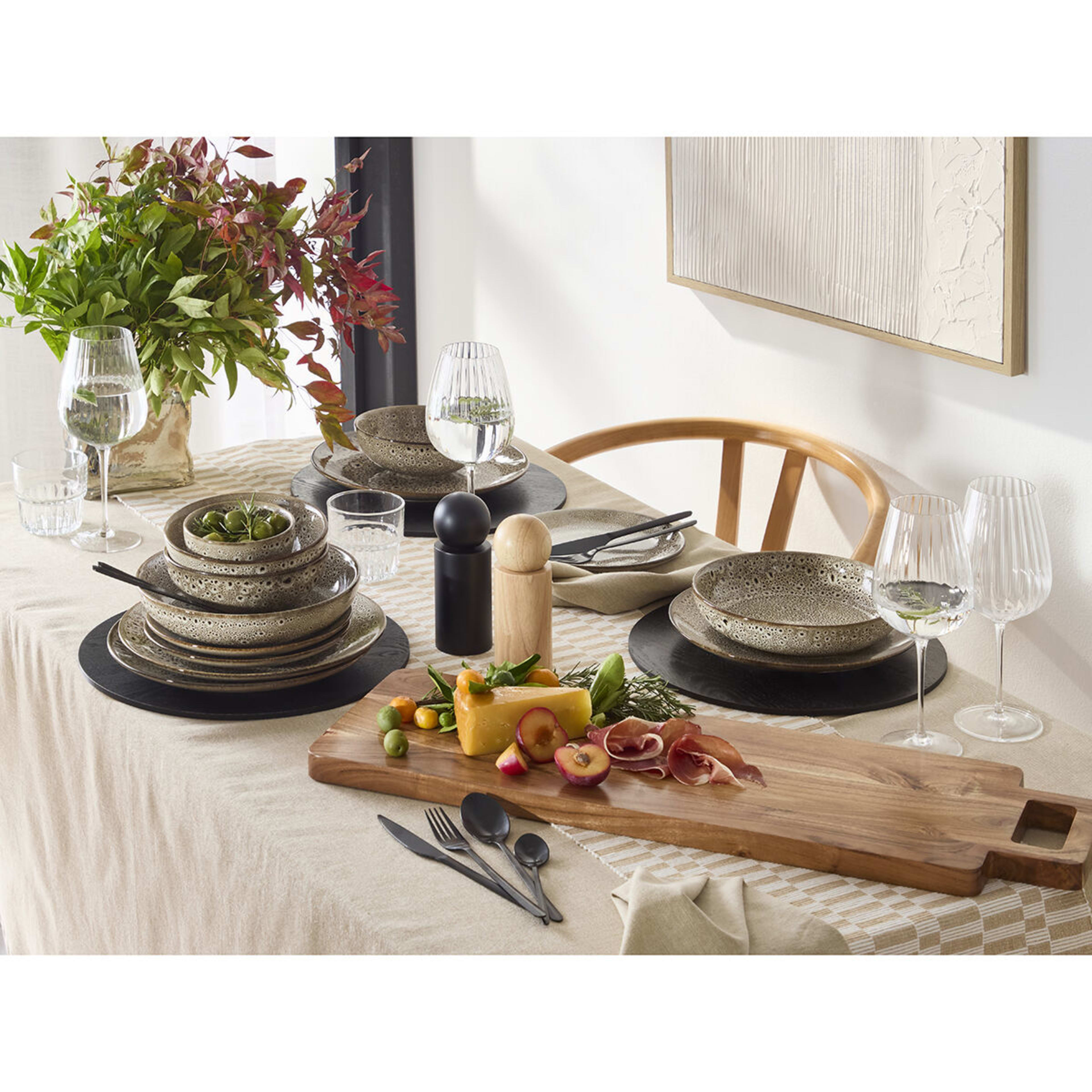 Check Ribbed Table Runner Kmart