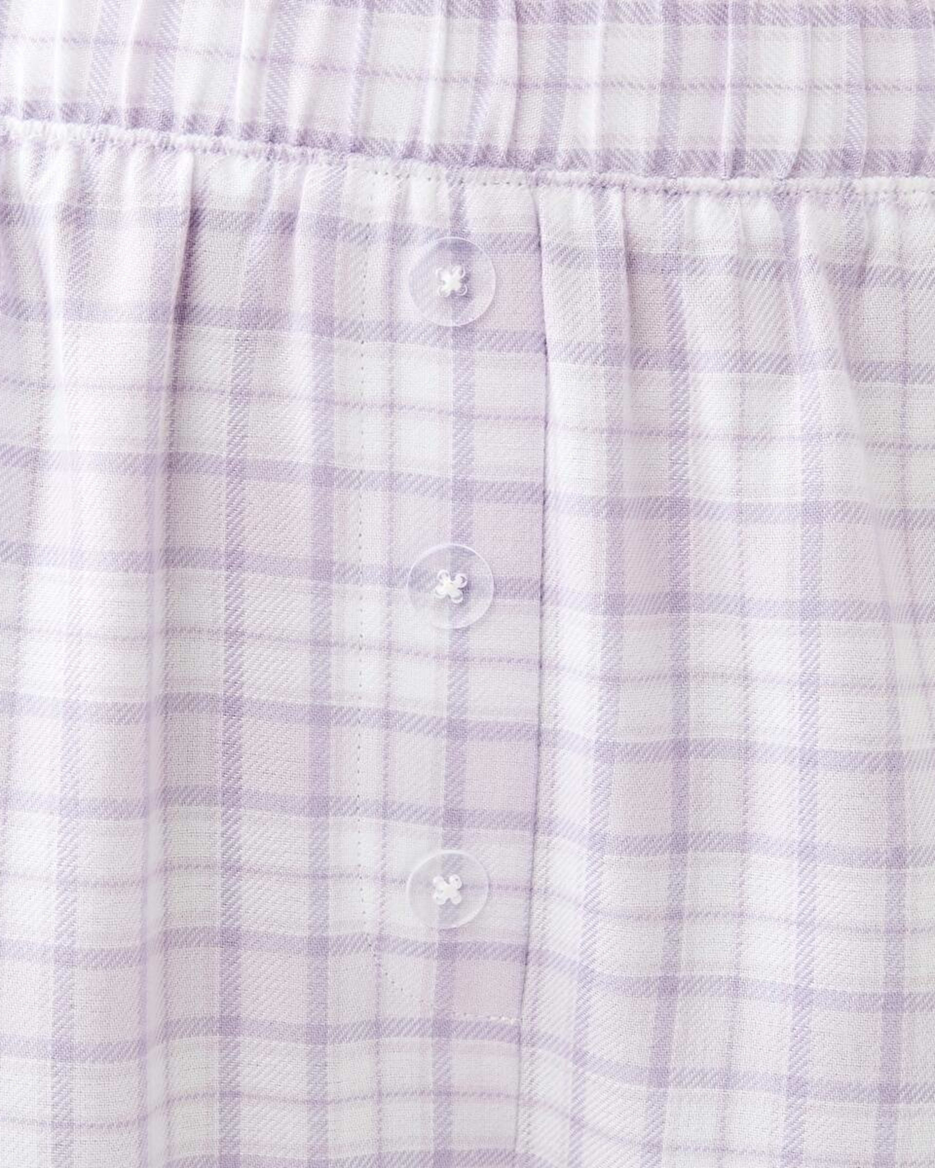 4 Boyfriend Flannel Pants Mini Chk L, 4 of 6