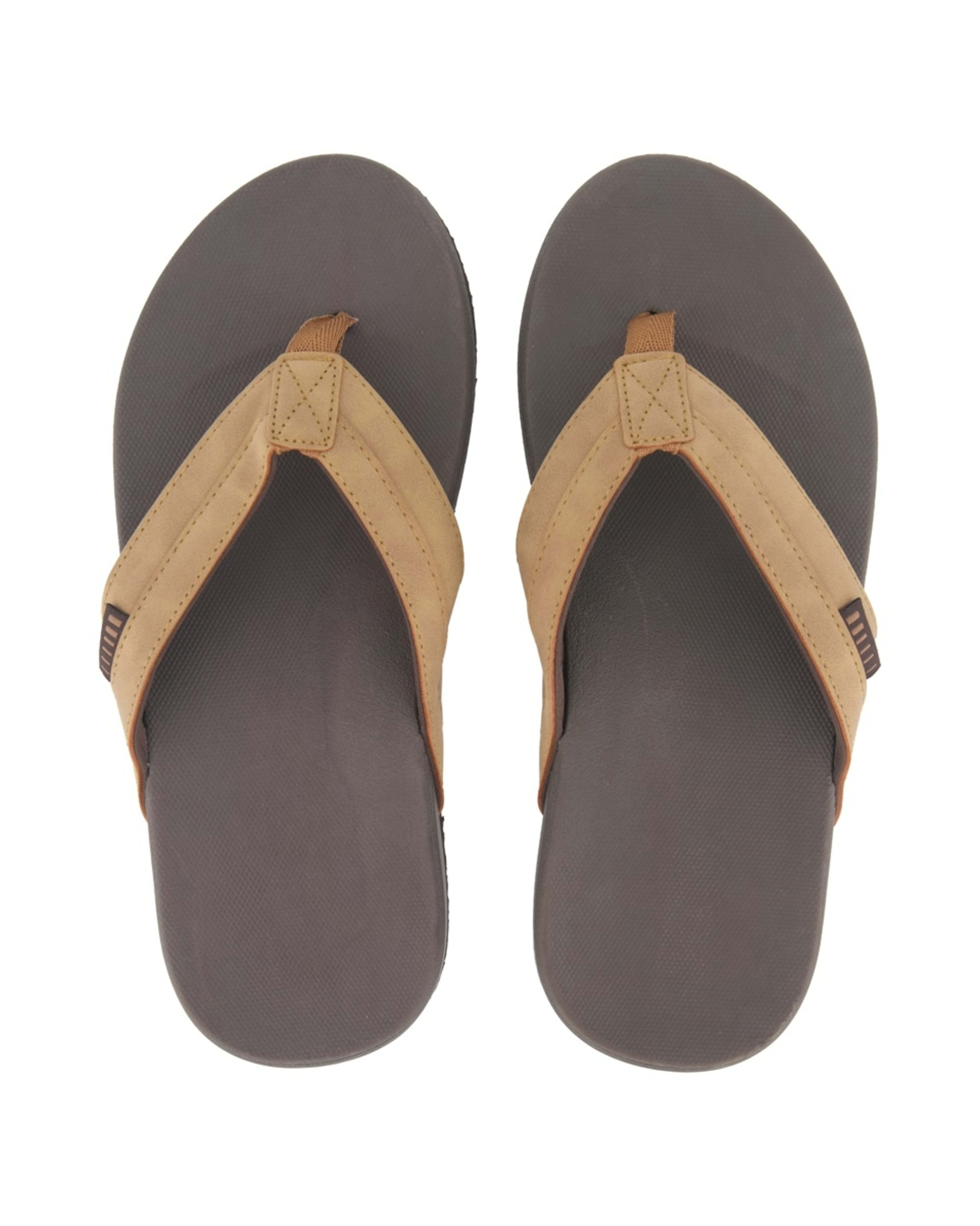 2 Comfort Thongs Brn Choc, 2 of 3