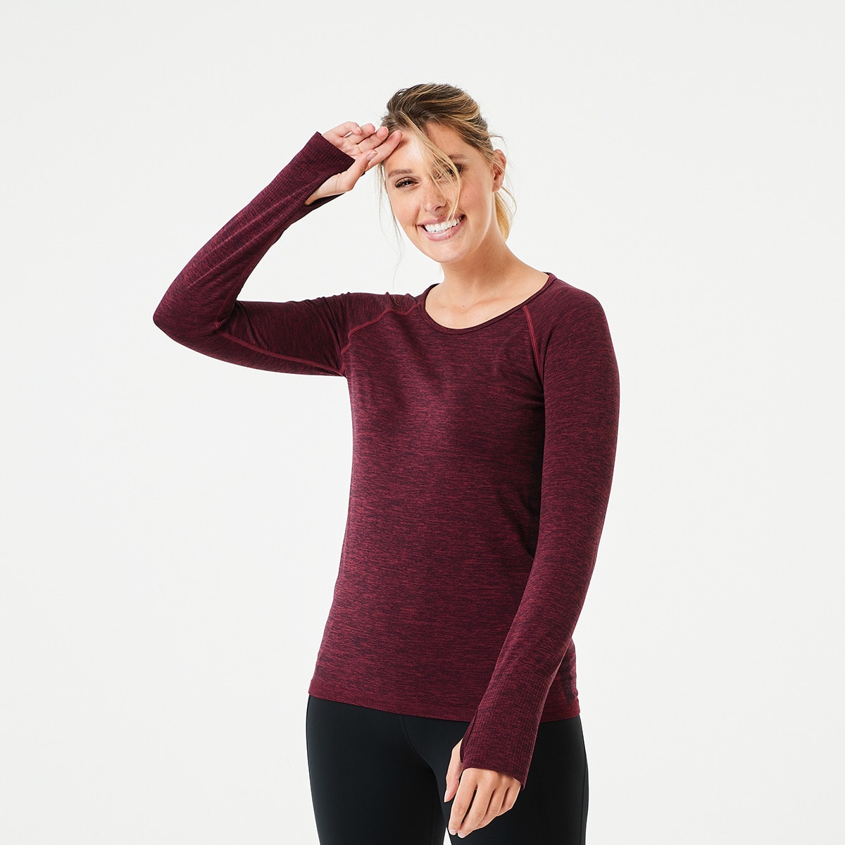 Active Womens Long Sleeve Seamfree Top 