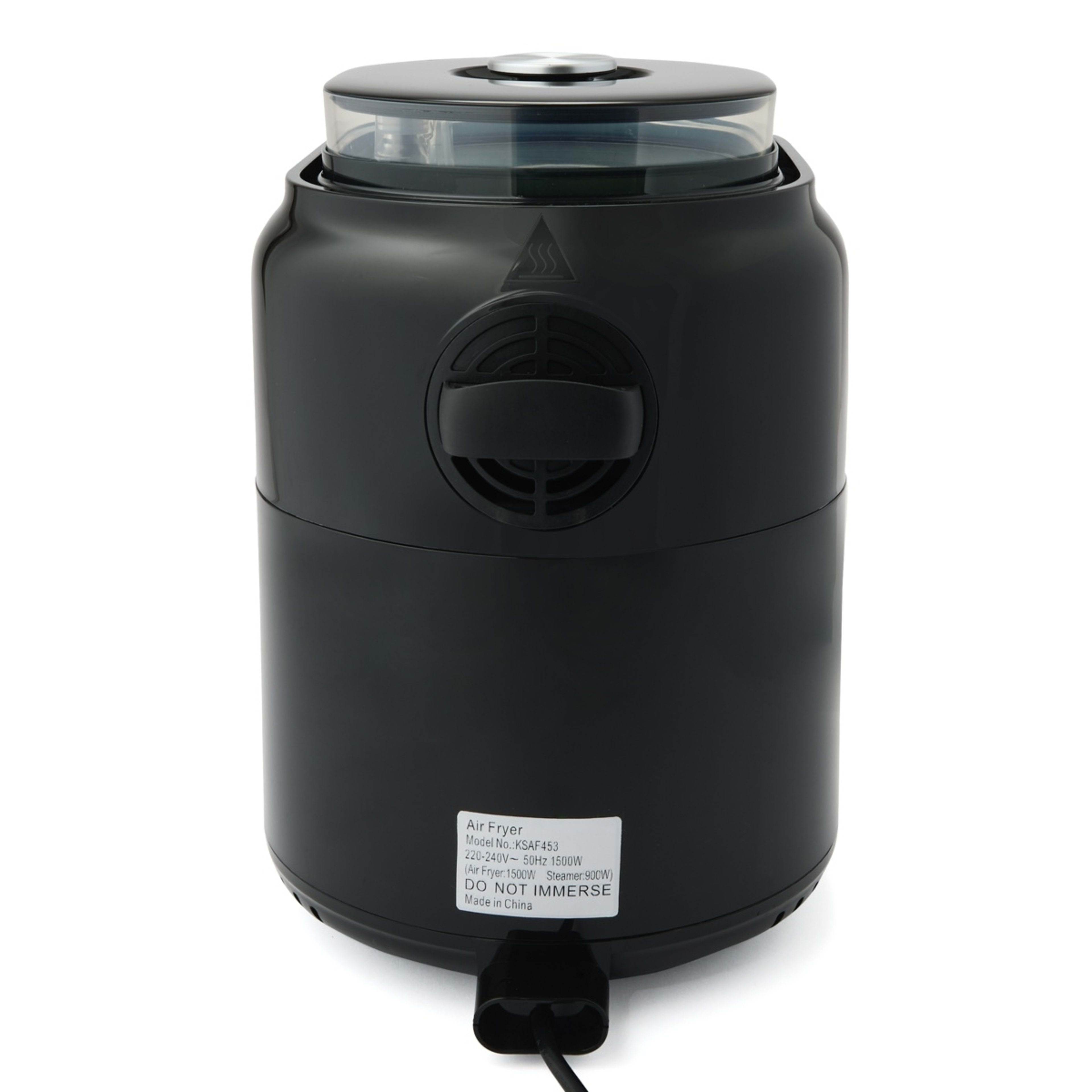 6 4.5L Steam Air Fryer - Black, 6 of 10