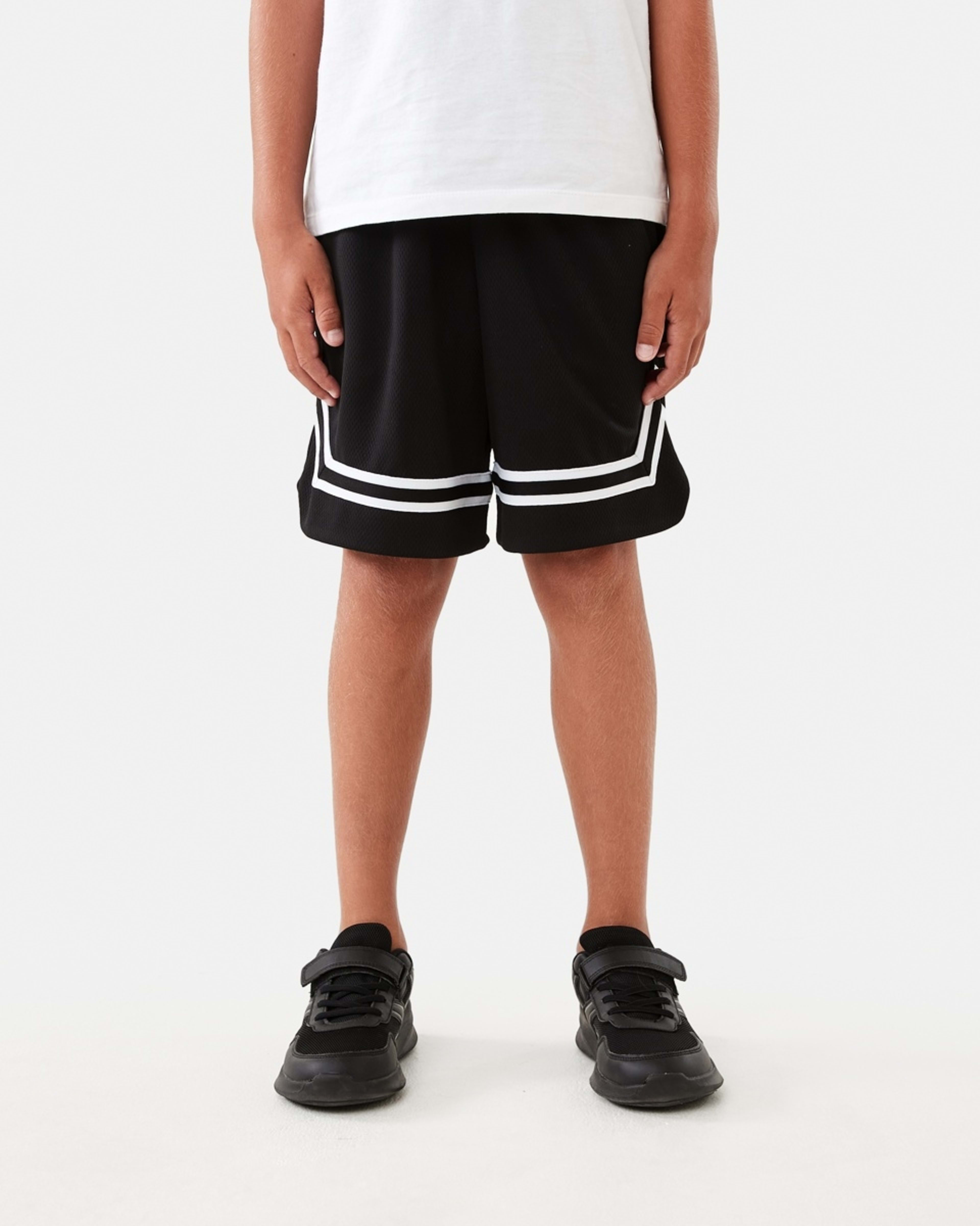 1 Active Kids Basketball Shorts Black, 1 of 9