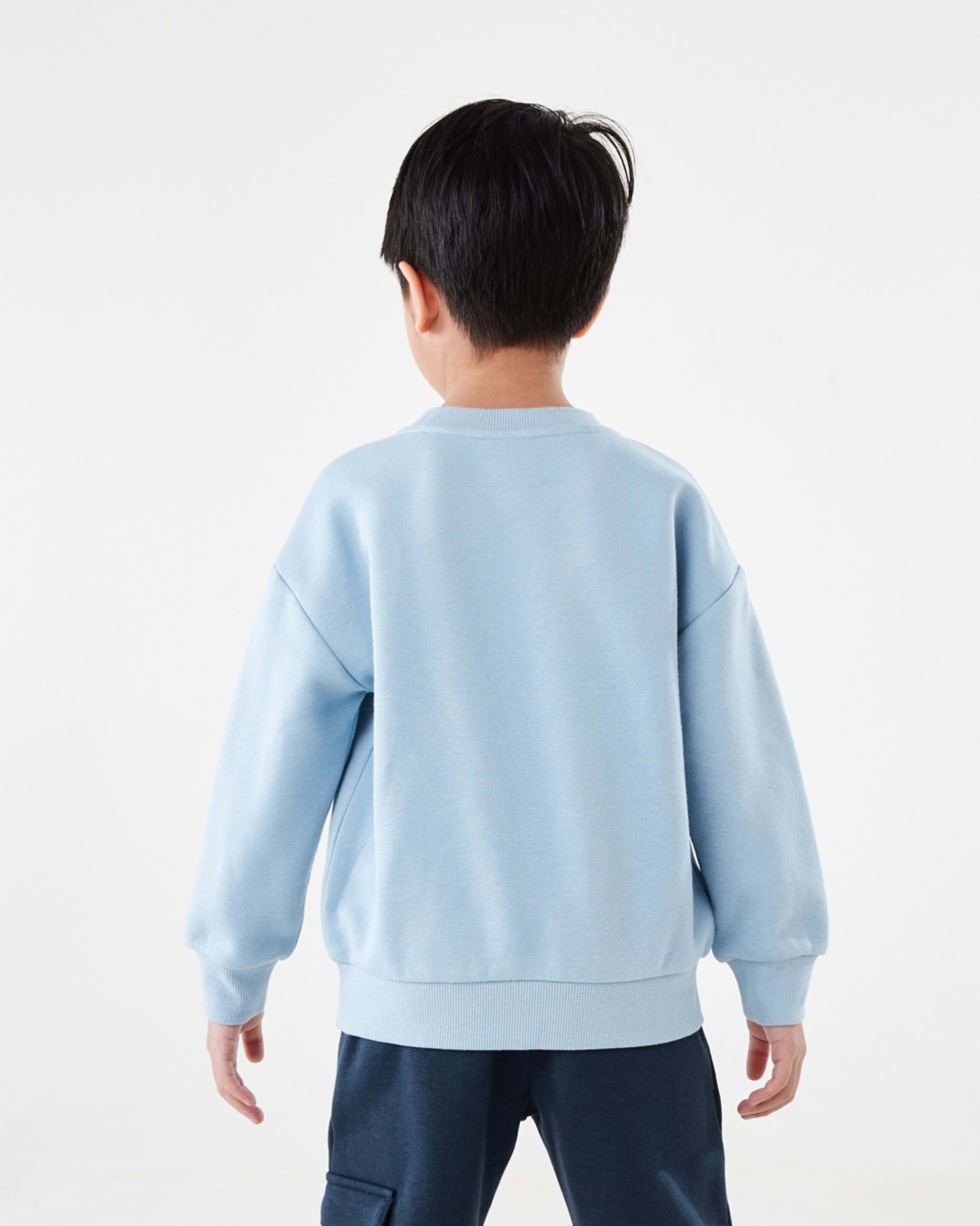 2 Disney Lilo & Stitch License Oversized Print Crew Neck Sweatshirt Lilo Stitch Chill Vibes, 2 of 8