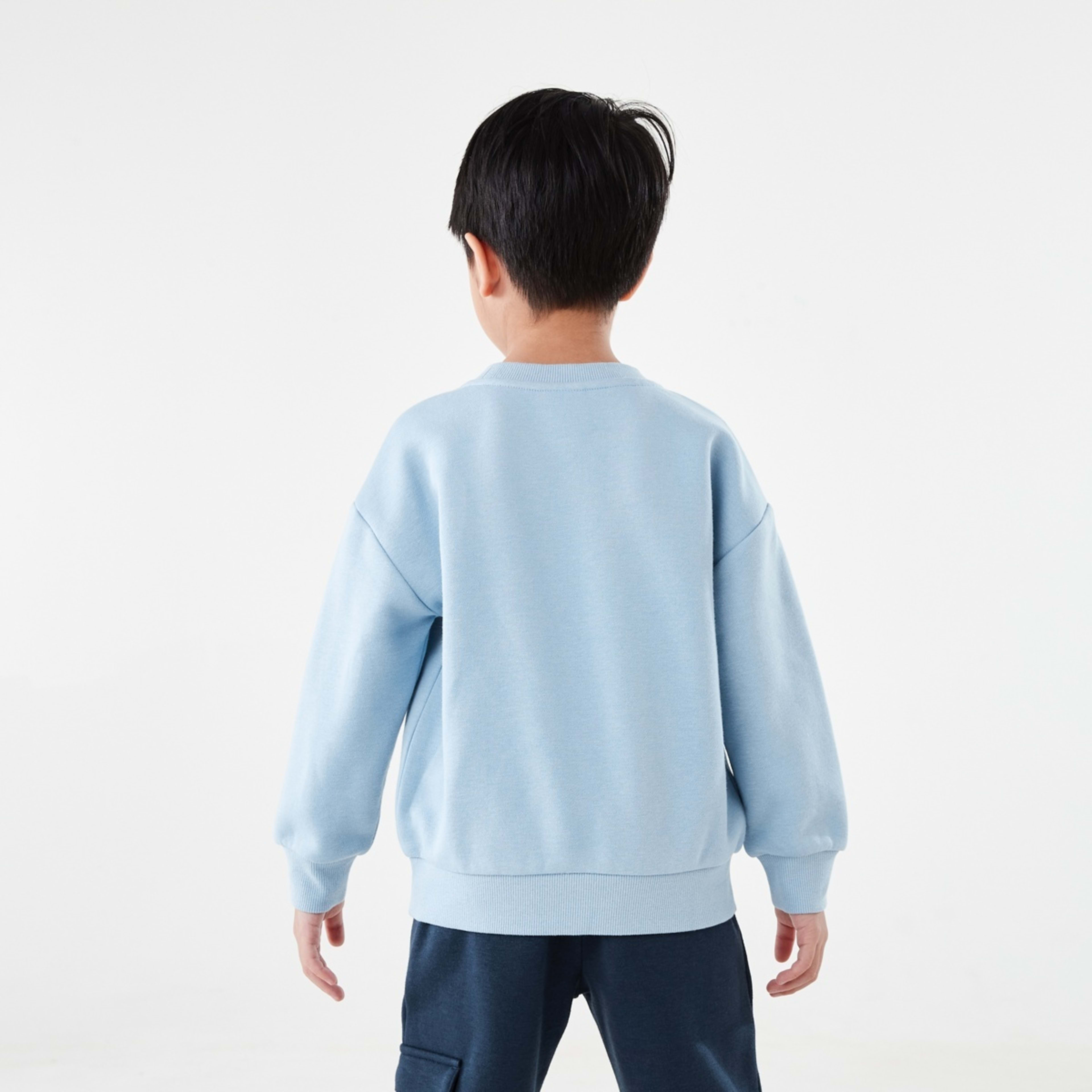 2 Lilo and Stitch License Oversized Print Crew Neck Sweatshirt Lilo Stitch Chill Vibes, 2 of 8