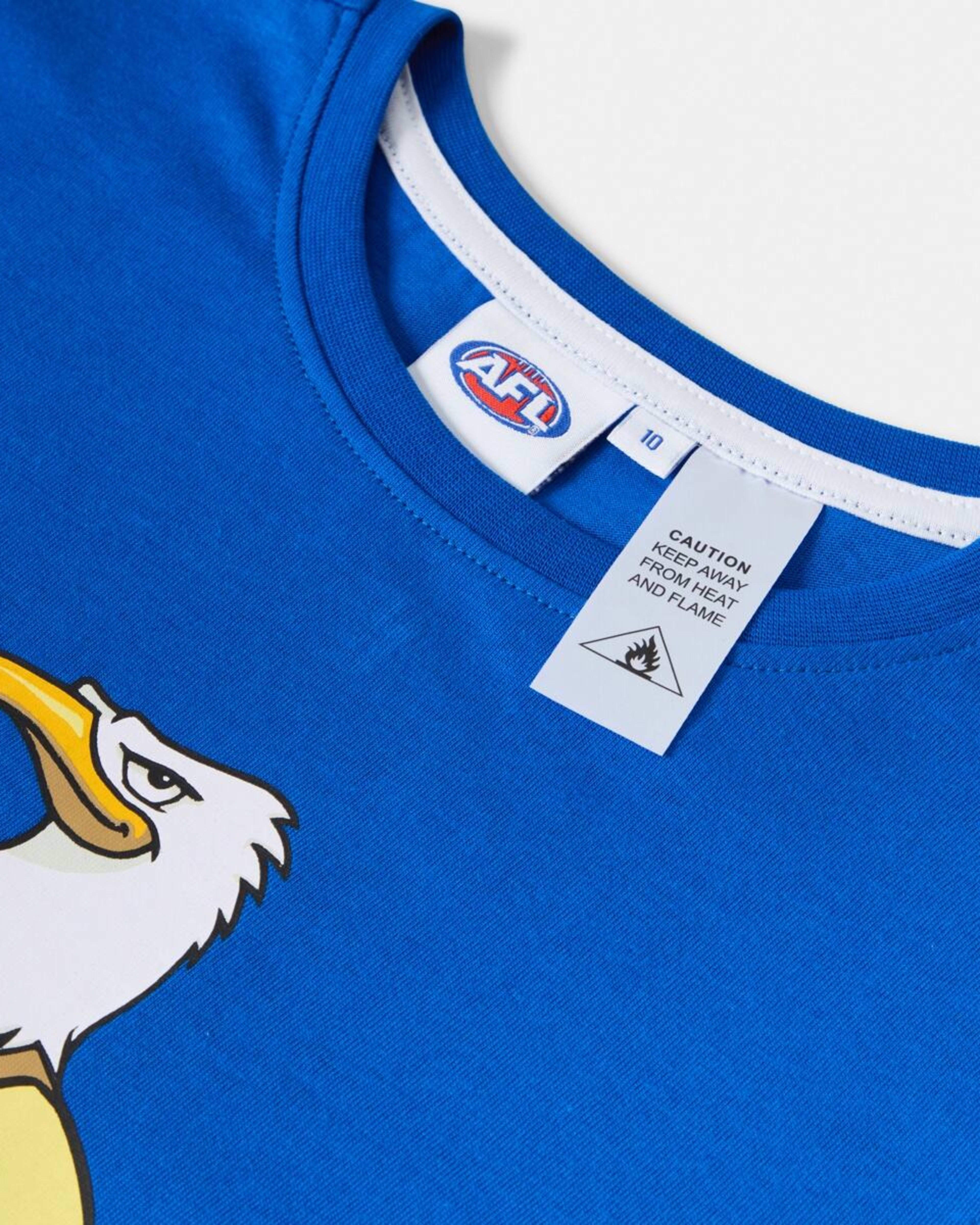 8 Official AFL Kids Pyjama Set West Coast, 8 of 9