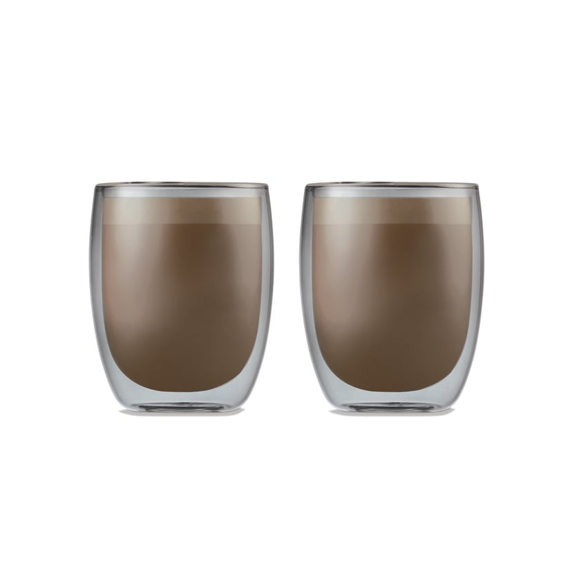 2 Smoke Double Wall Coffee Cups Kmart