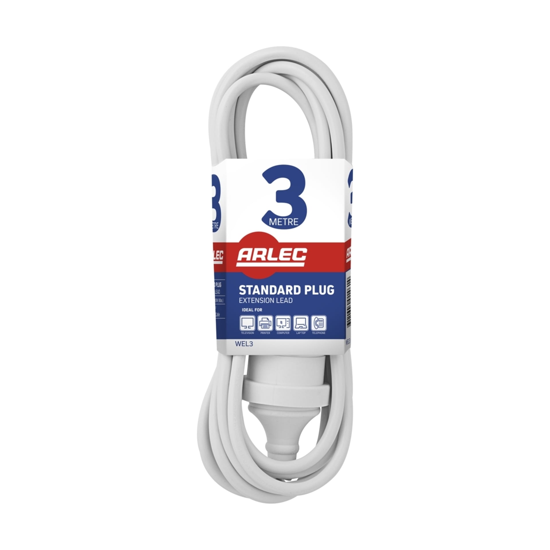 Arlec Domestic Extension Lead 3m Kmart