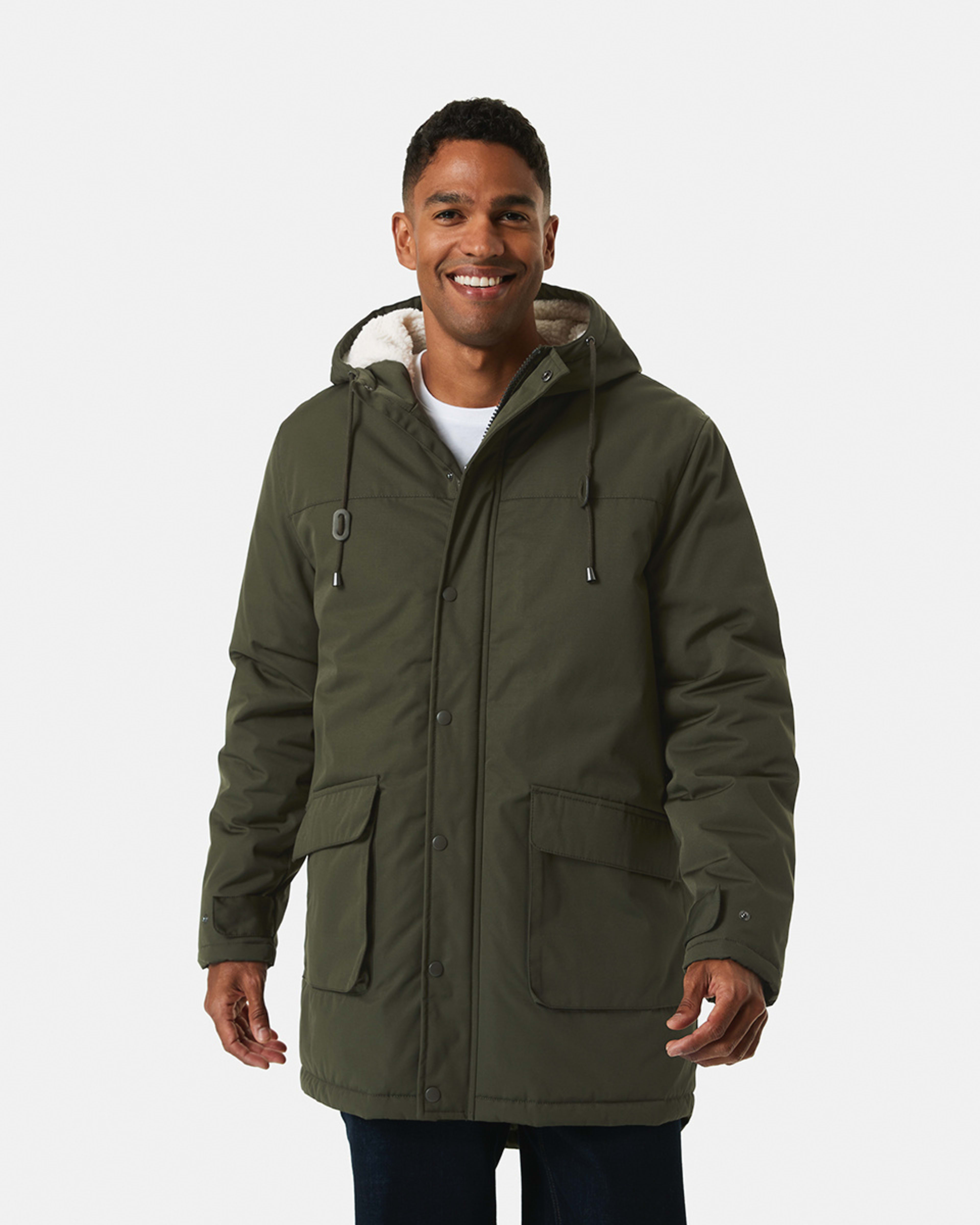 Sherpa Lined Anorak Kmart