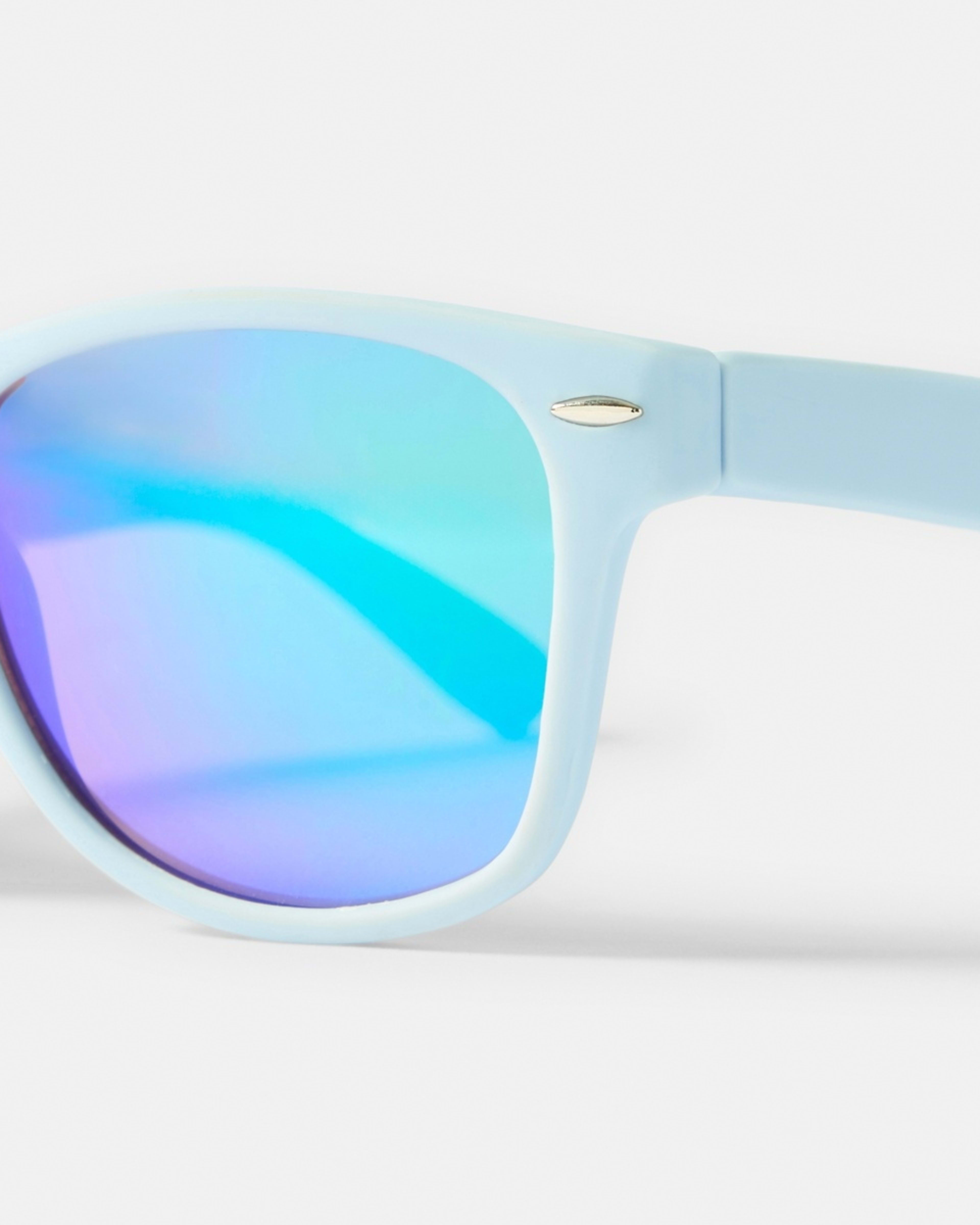 3 Kids Square Sunglasses BLUE, 3 of 5