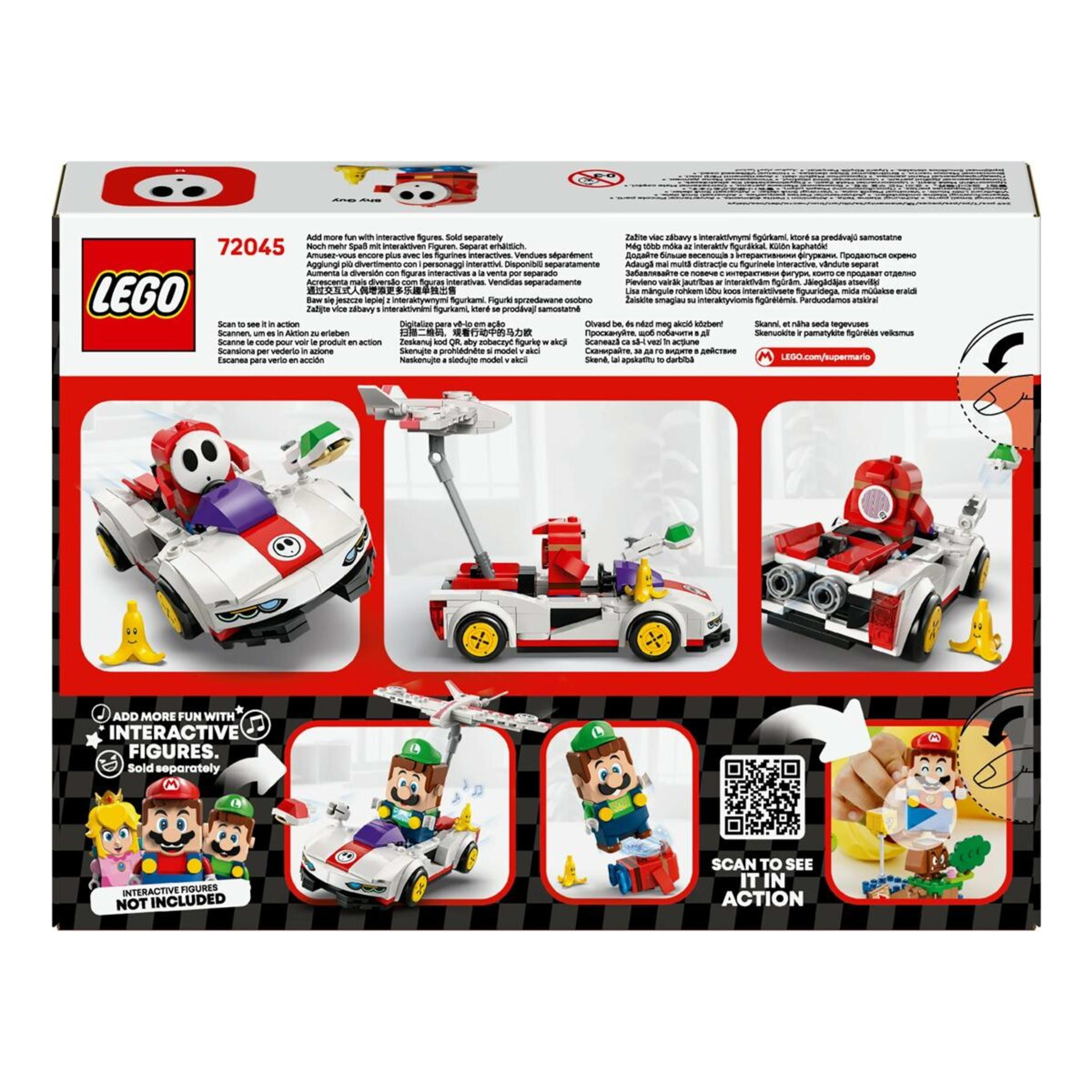 8 LEGO Super Mario: Mario Kart - Shy Guy & P-Wing 72045, 8 of 8