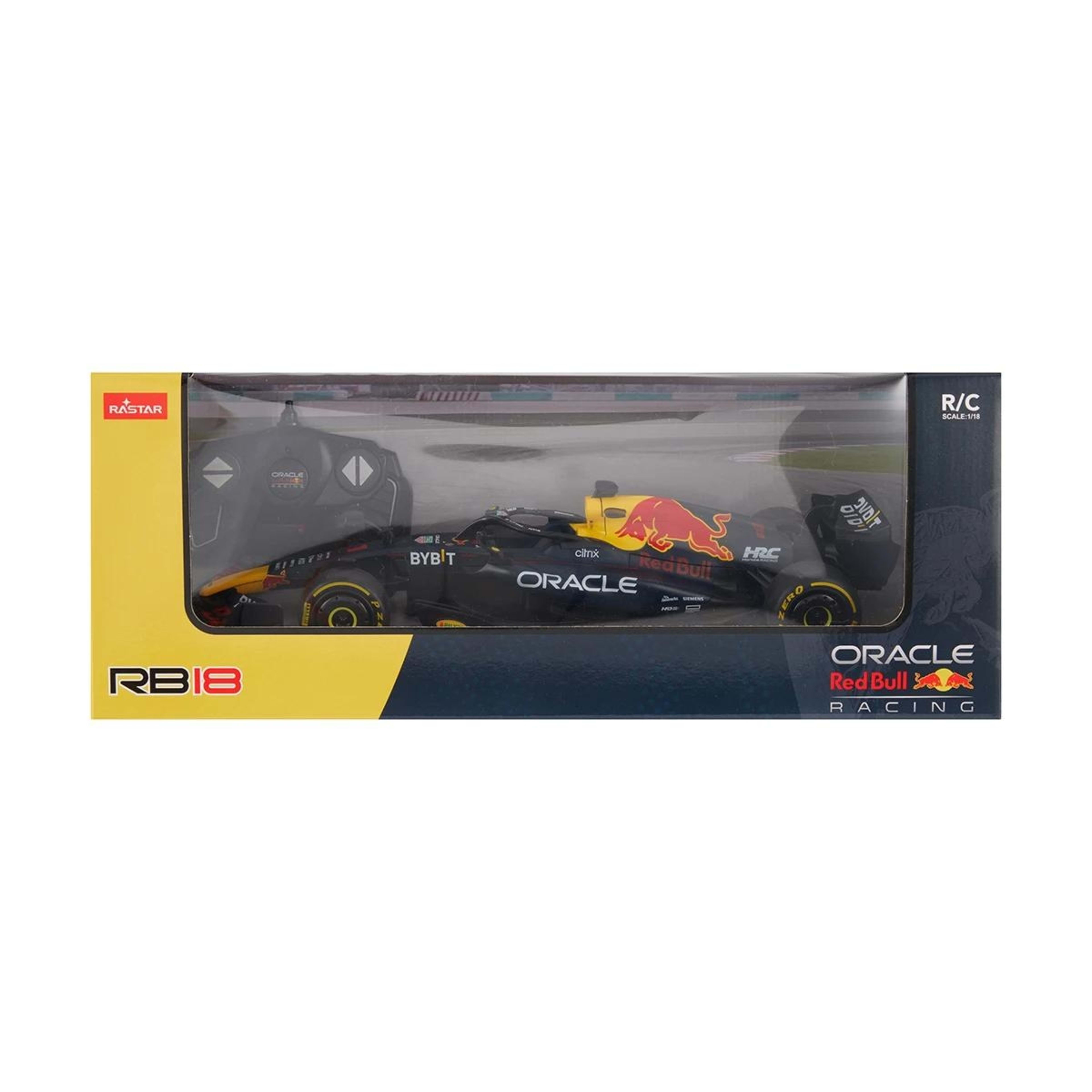 1 Rastar RB18 Oracle Red Bull Racing RC Scale 1/18 Vehicle