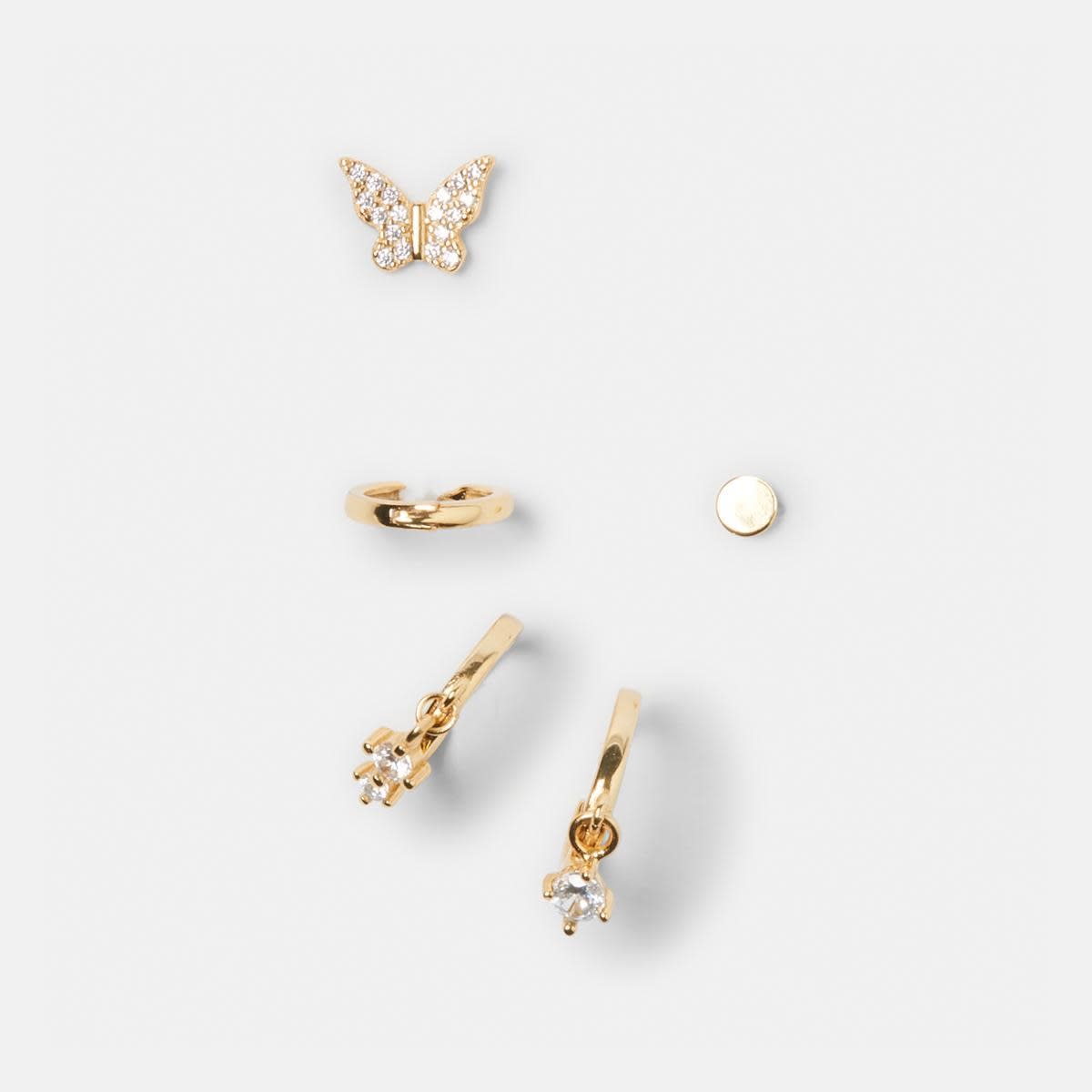 Kmart gold hoop on sale earrings