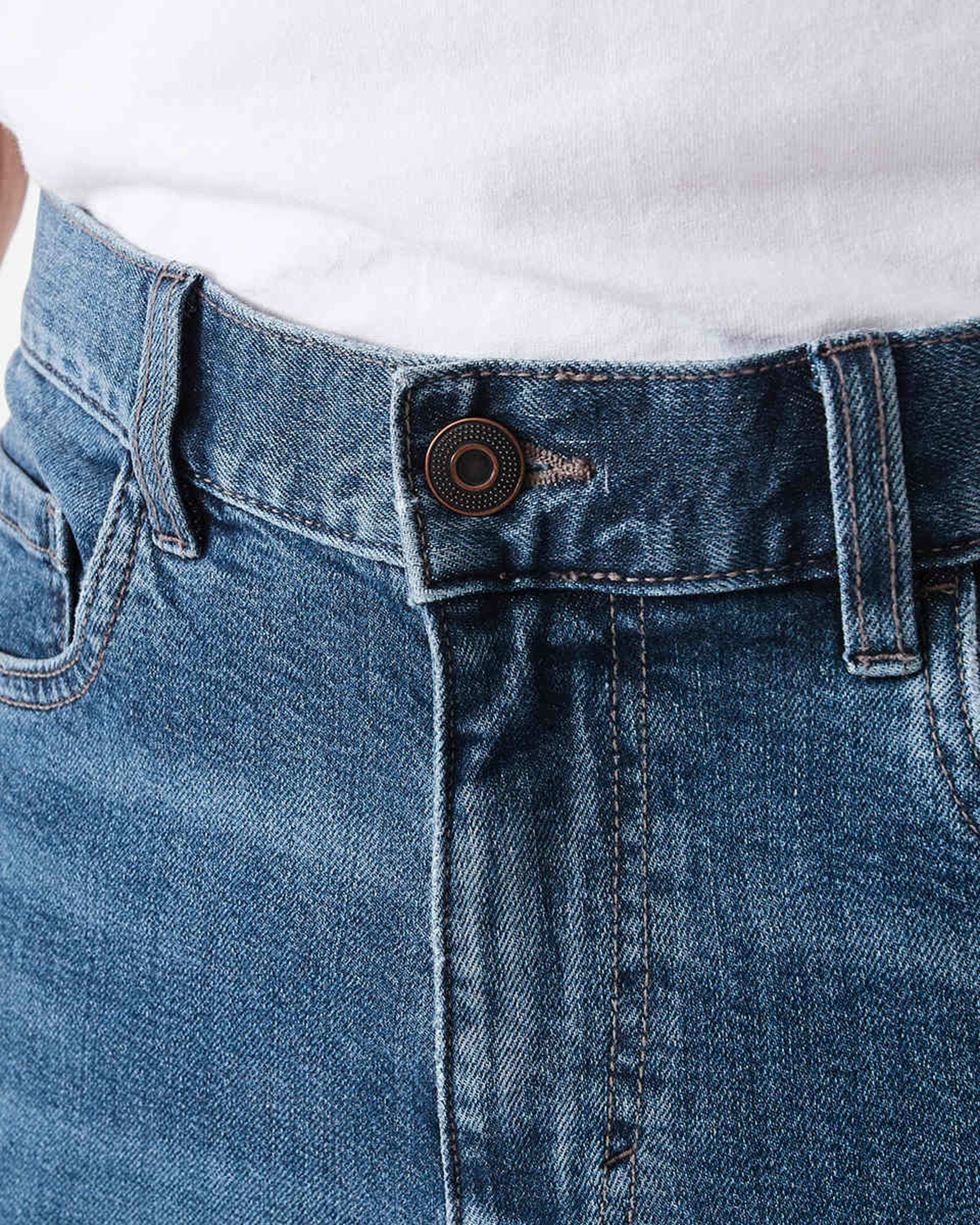 4 Slim Fit Stretch Jeans MID WASH, 4 of 5