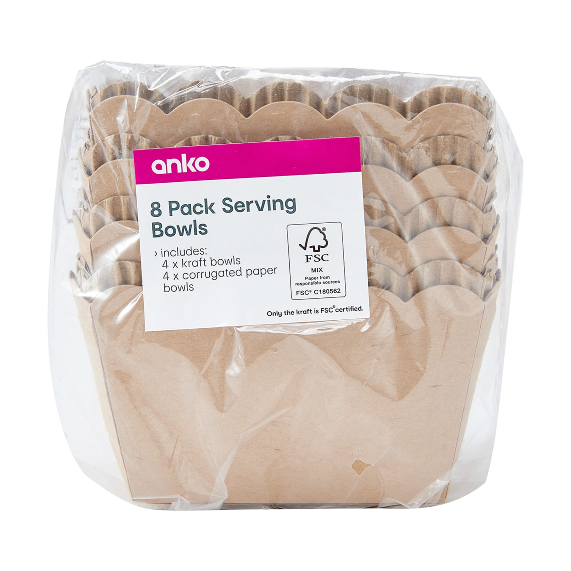 8 Pack Serving Bowls Kmart