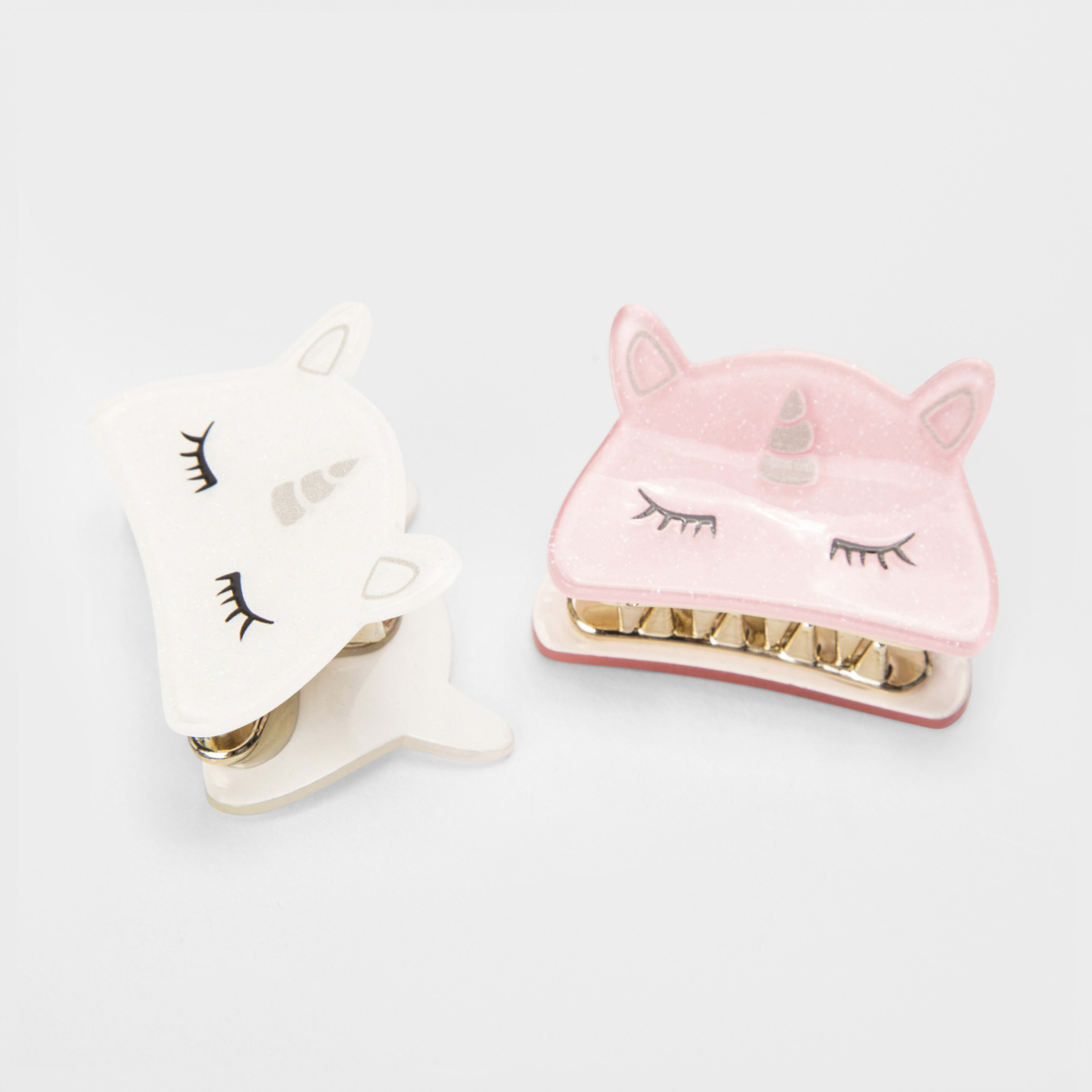 2 Pack Unicorn Claw Clips Kmart