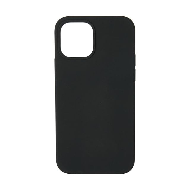 iPhone 12 Pro Silicone Case - Black - Kmart