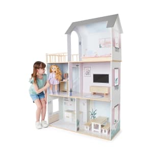 11 Piece 3 Level Dollhouse - Kmart