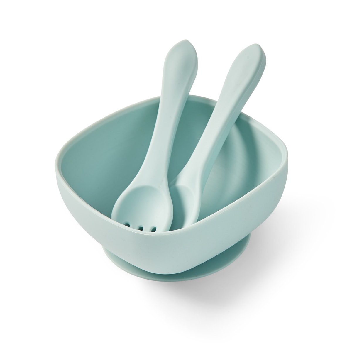 6 Piece Silicone Feeding Set Kmart