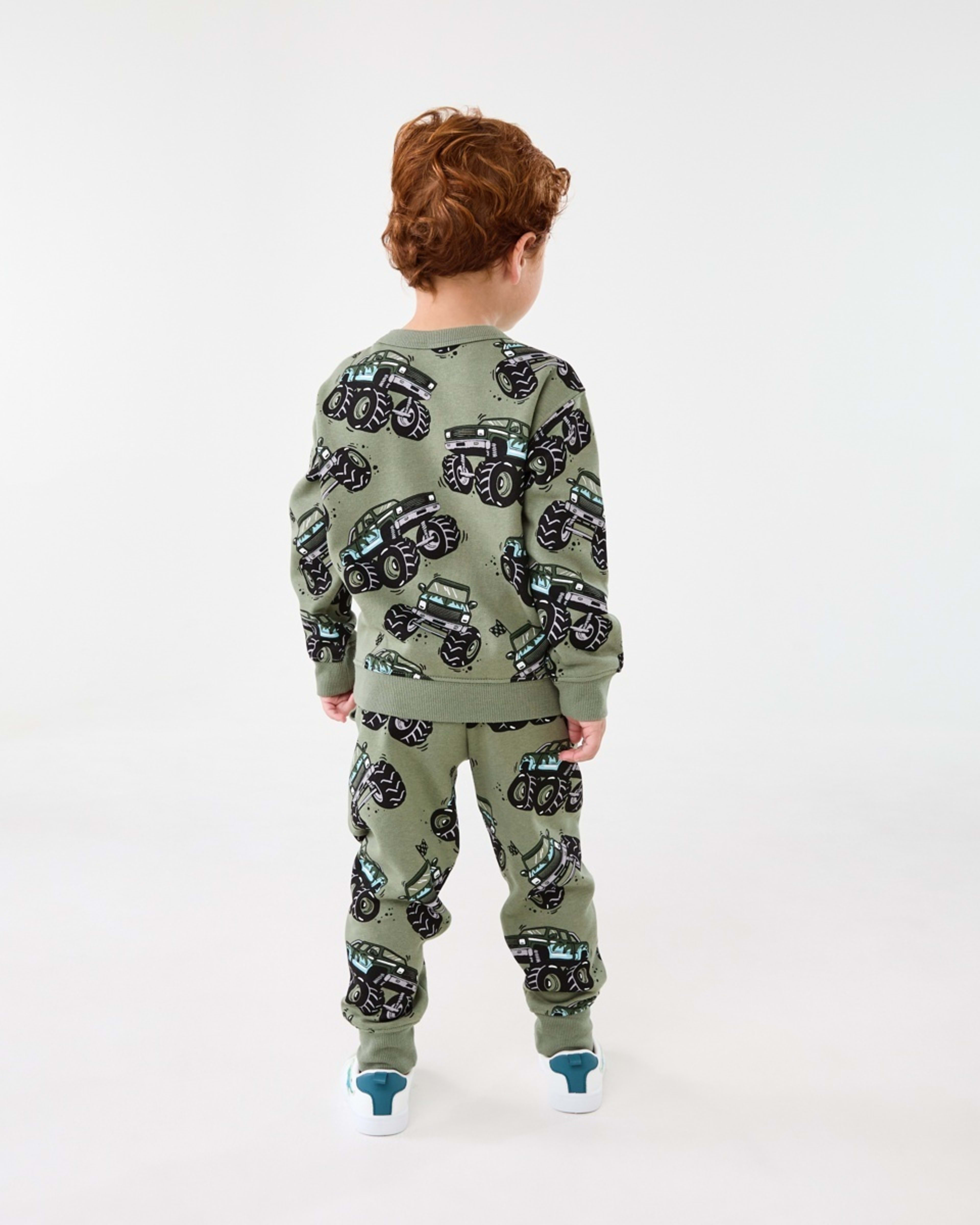 6 All Over Print Trackpants Gre Monste, 6 of 8