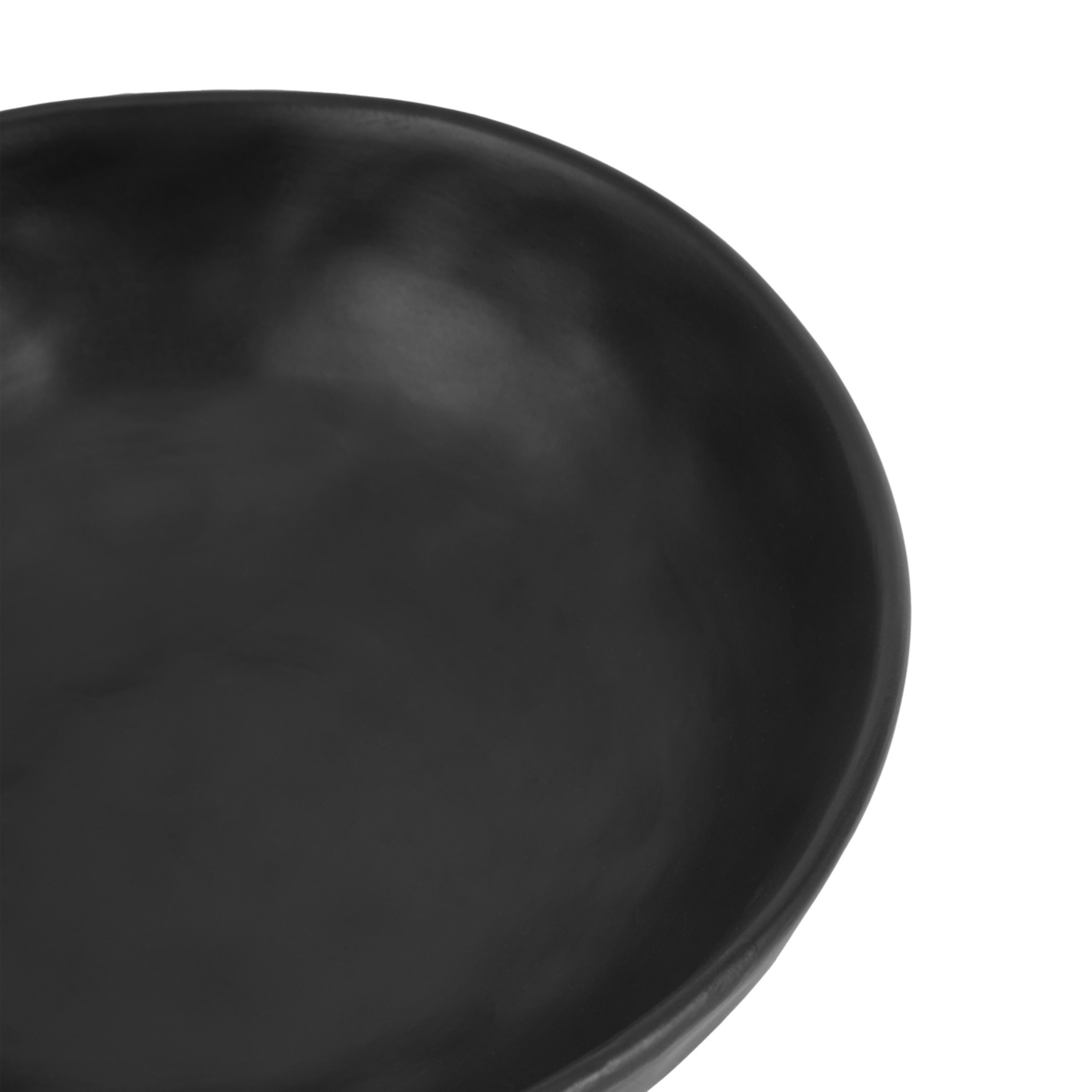 3 Black Hammered Large Bowl, 3 of 7