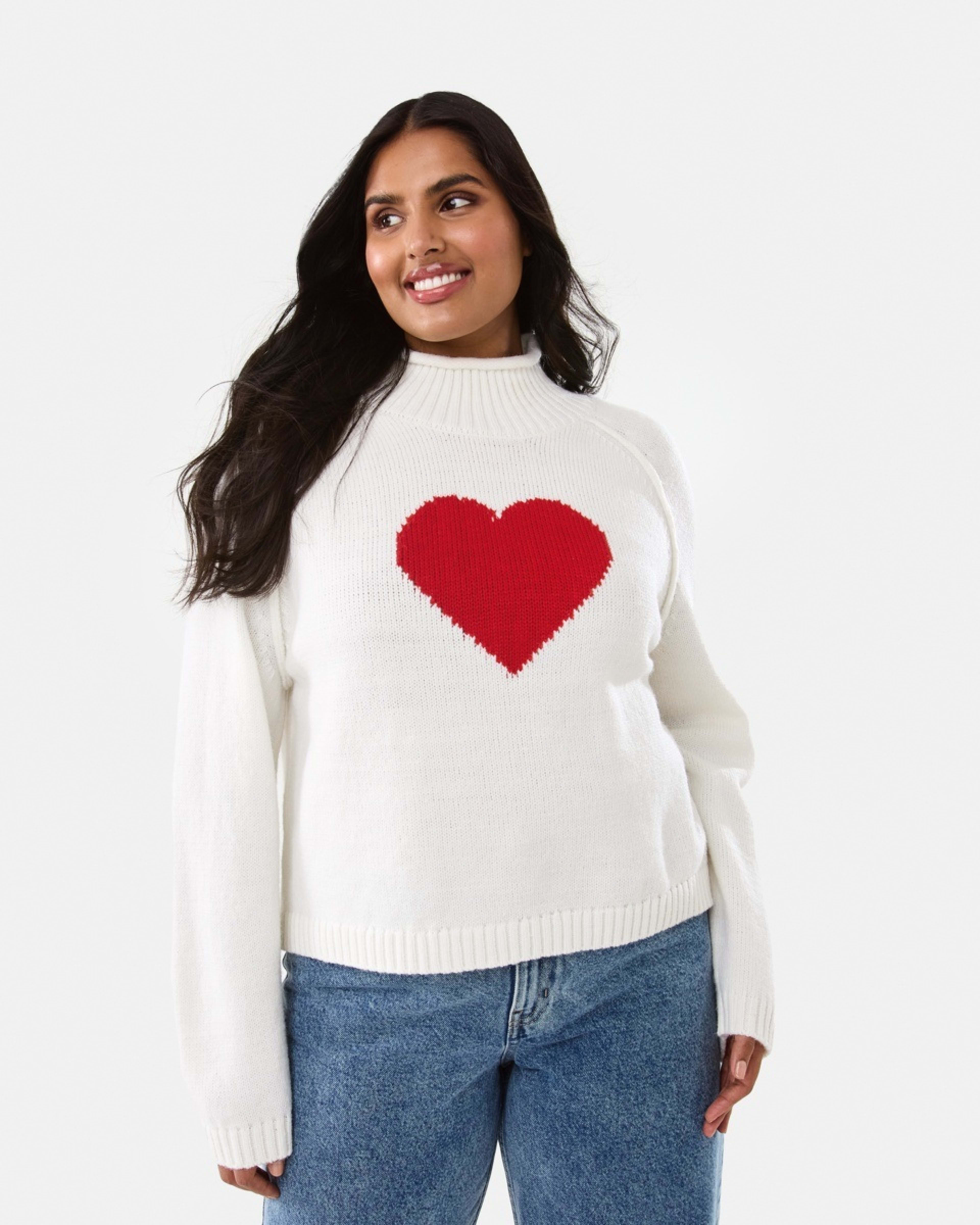 3 Jacquard Jumper Heart, 3 of 10