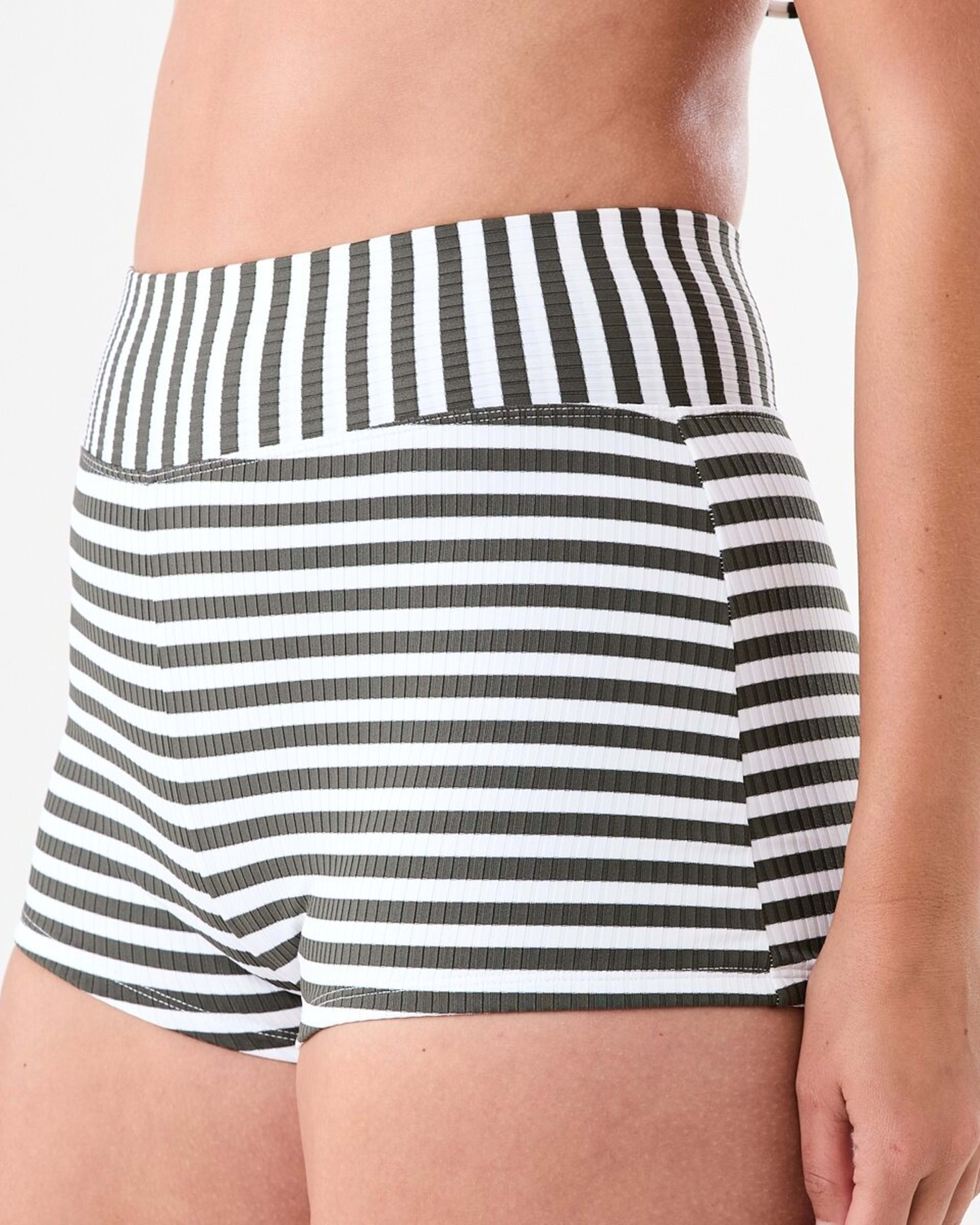 2 Swim Bike Shorts Olv Wht St, 2 of 5