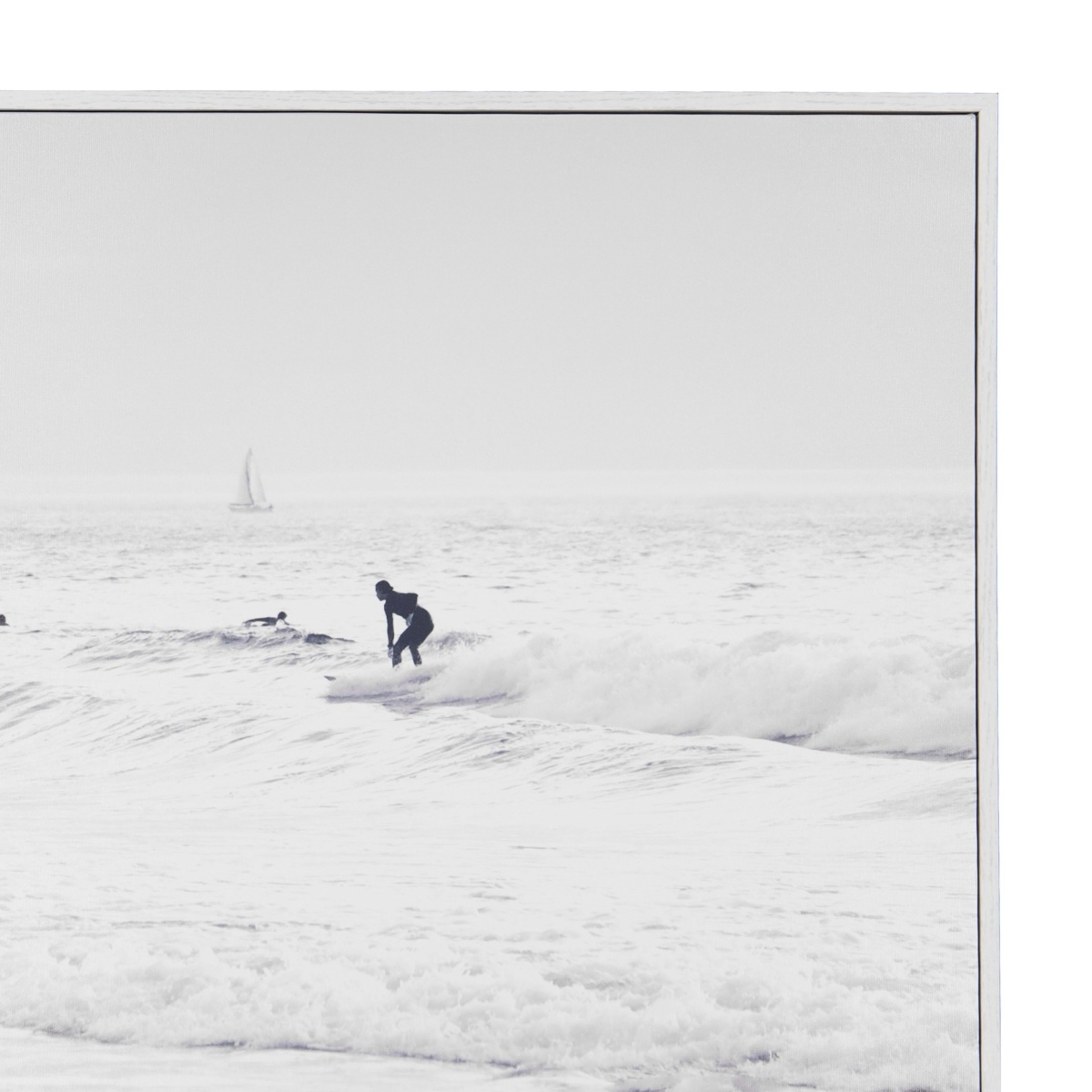 2 Monochrome Surf Framed Canvas, 2 of 5