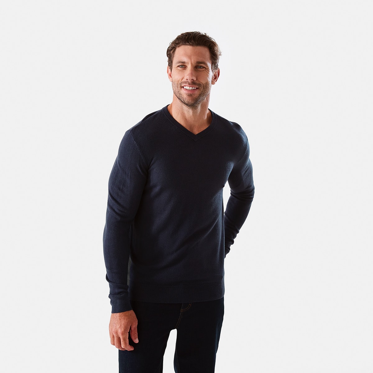 Vance VNeck Knit Jumper Kmart