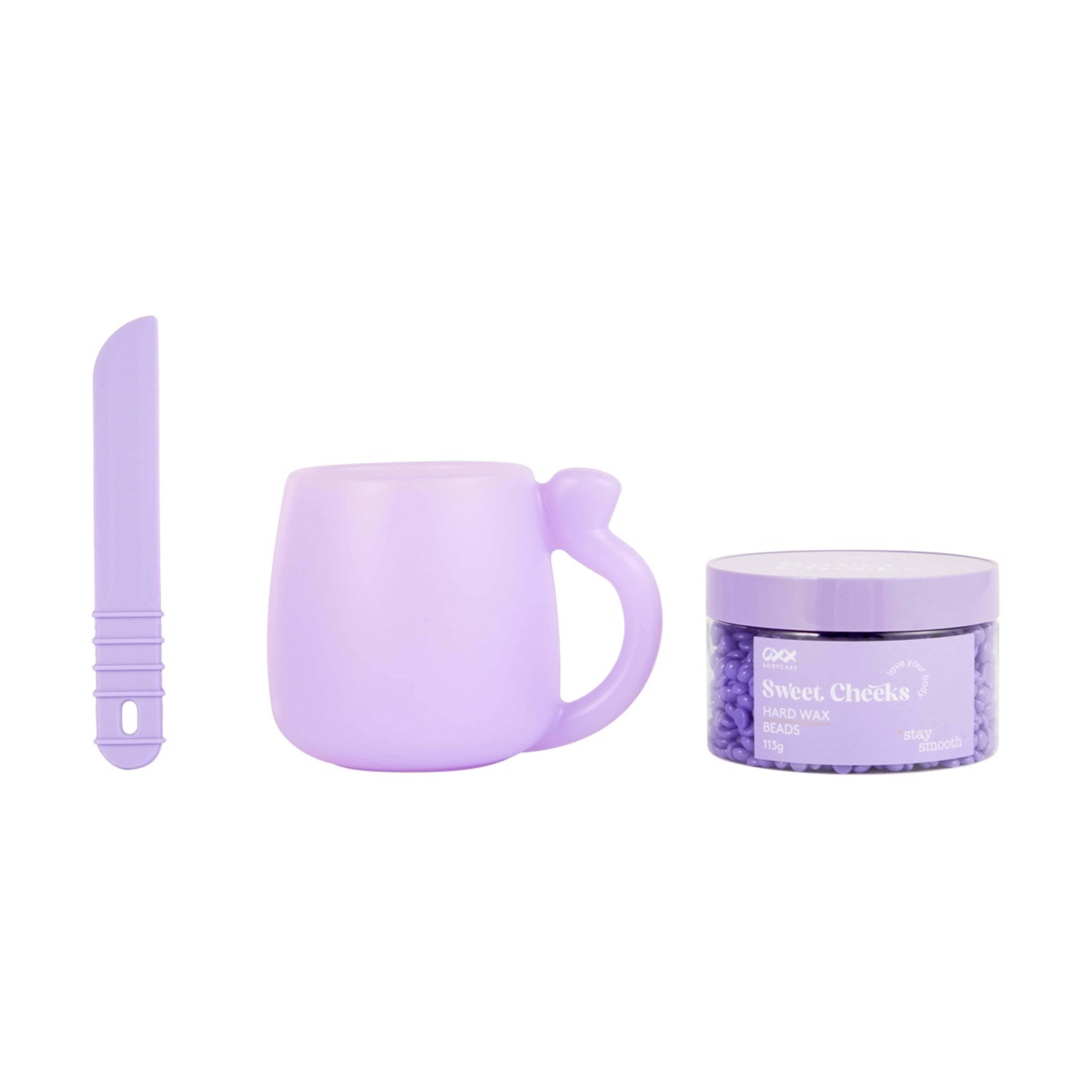 2 OXX Bodycare Sweet Cheeks Hard Wax Bead Kit, 2 of 9