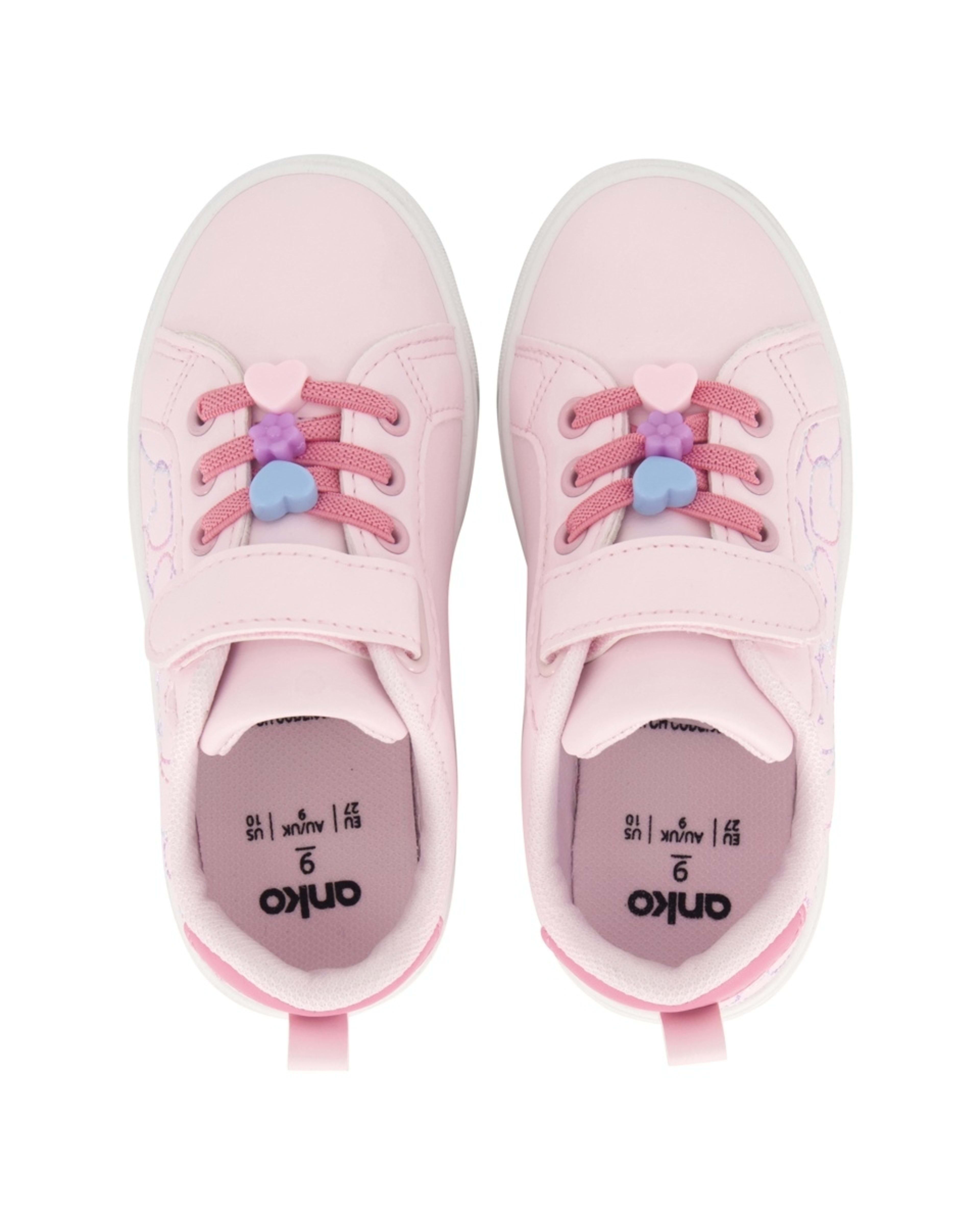 2 Junior Casual Shoes PINK HEART, 2 of 5