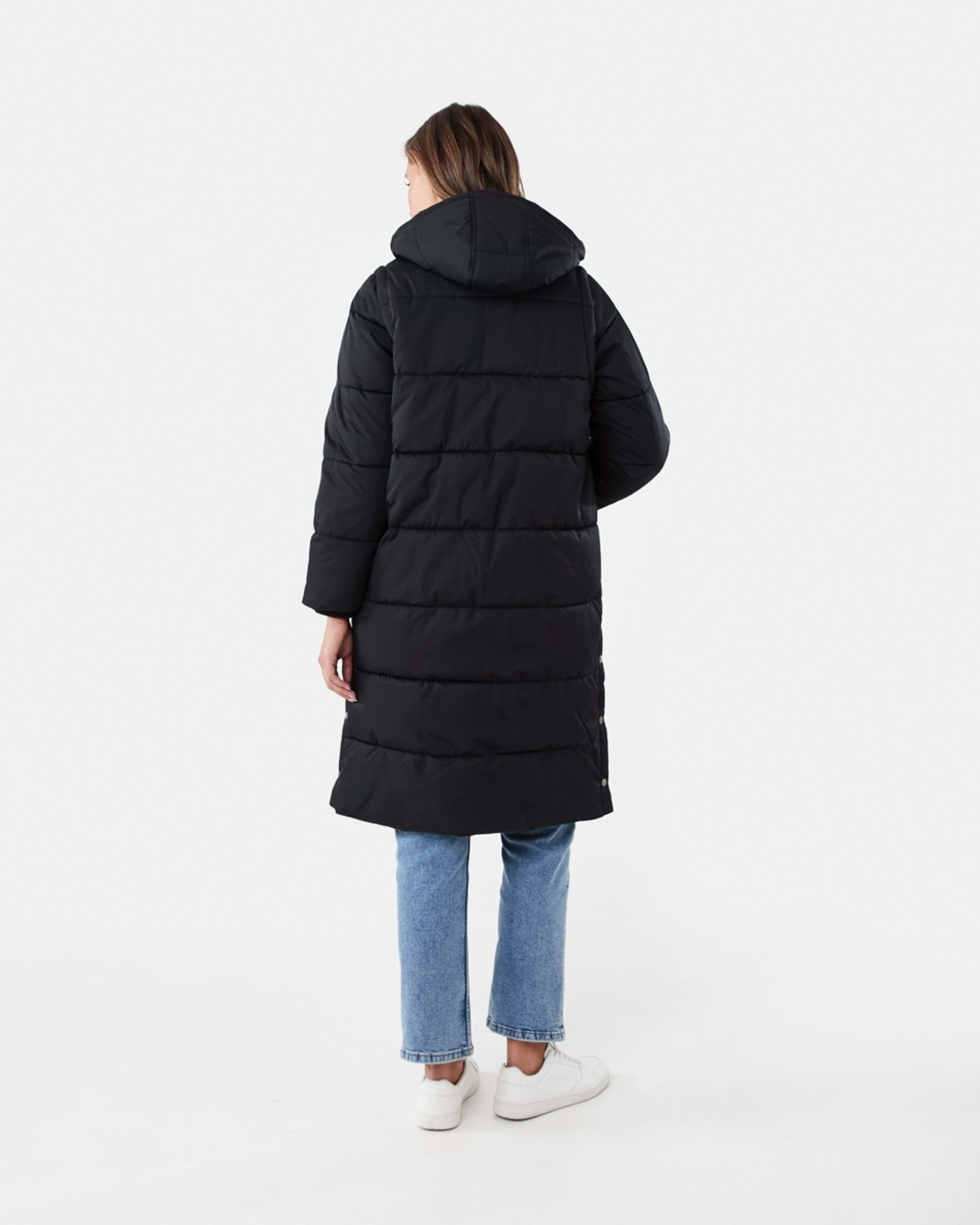 4 Hybrid Puffer Jacket Black, 4 of 8