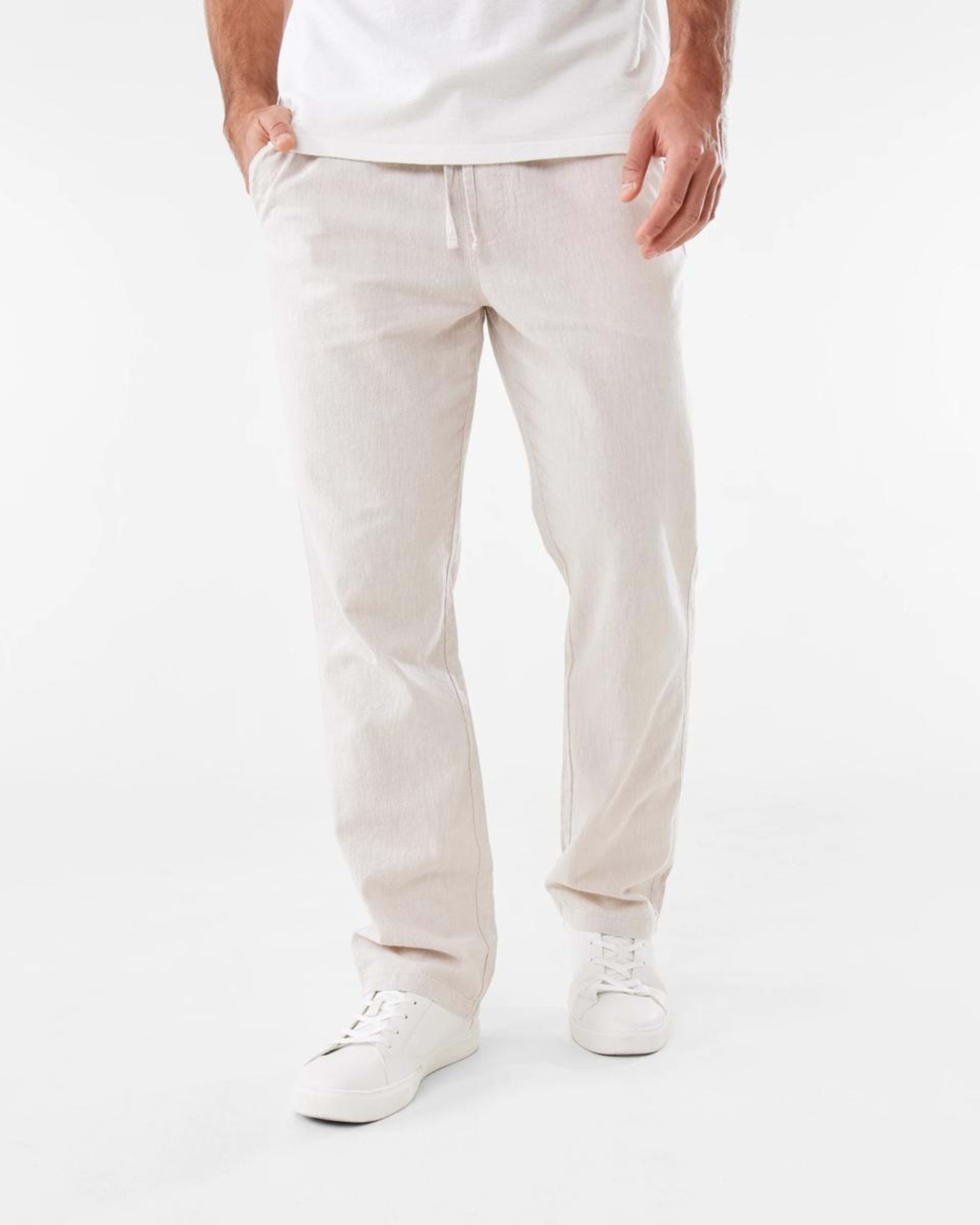 1 Cotton Linen Chino Pants BARLEY YD