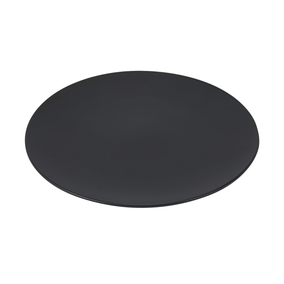 Matte Black Side Plate - Kmart