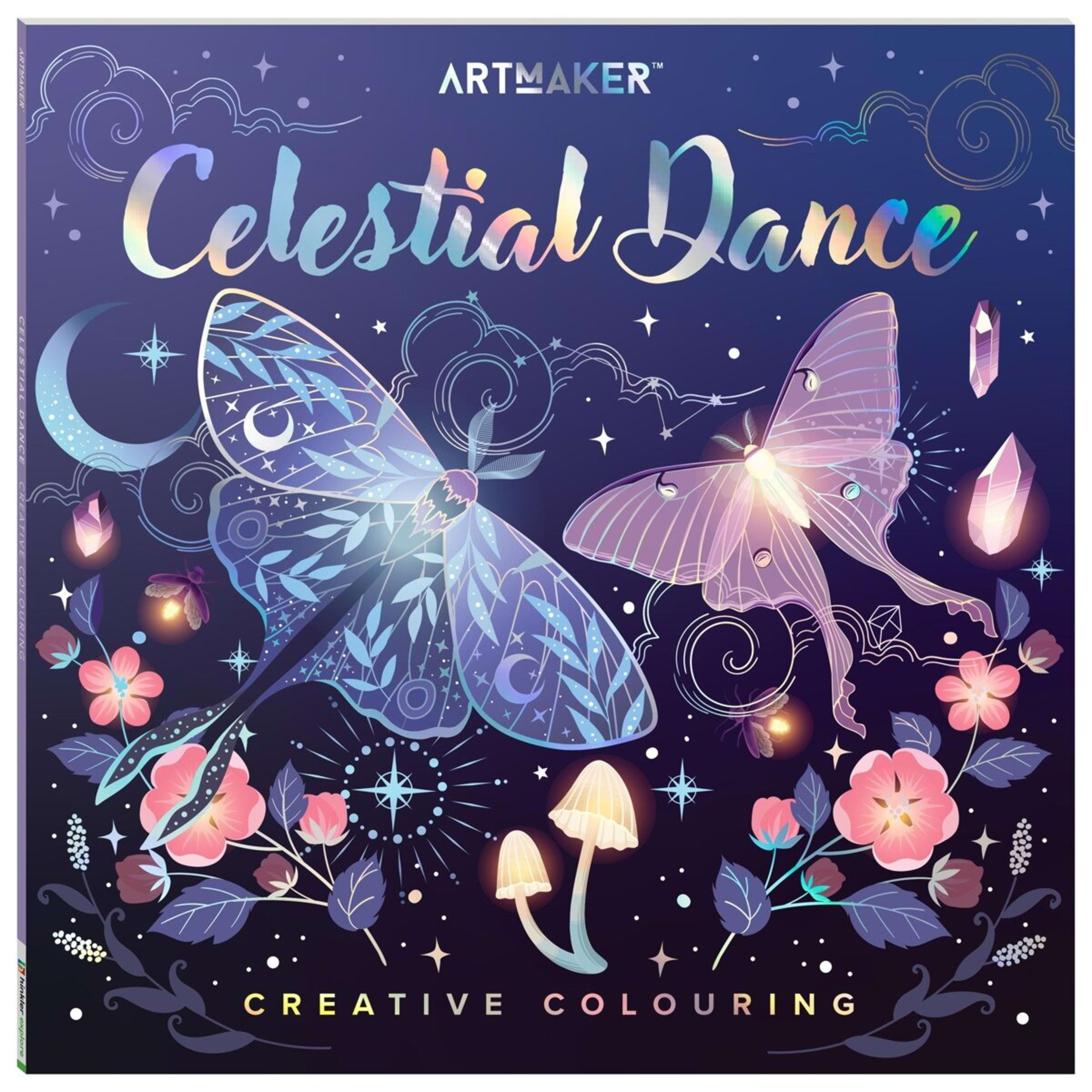 1 Art Maker Celestial Dance Creative Colouring - Book